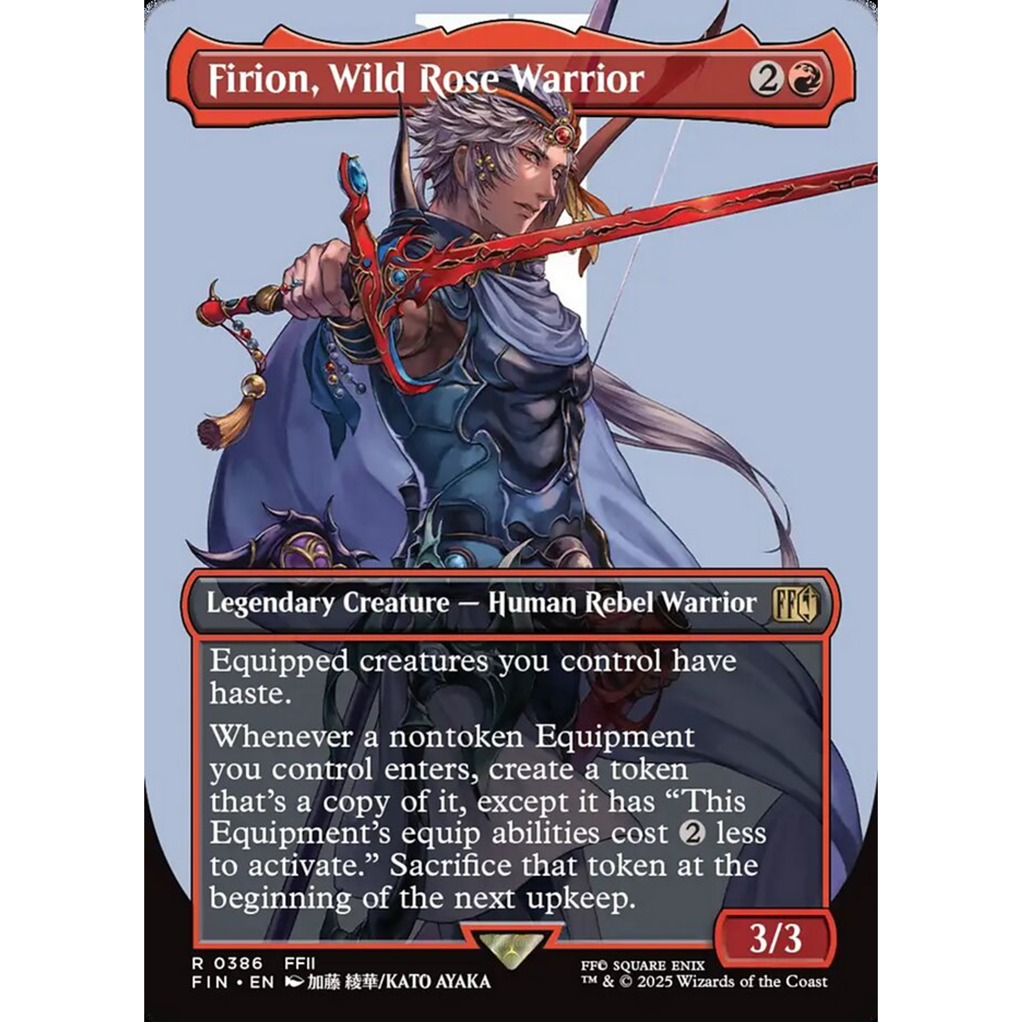 Firion, Wild Rose Warrior (FIN 386) — Moore Collectables UK