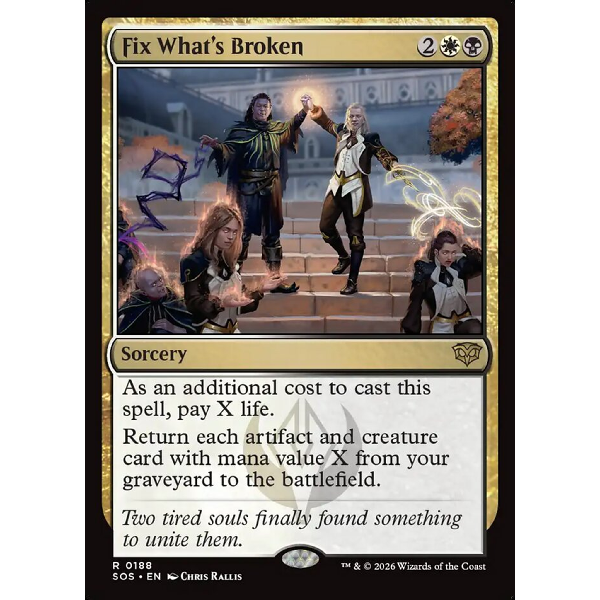 Fix What's Broken (SOS 188) — Moore Collectables UK