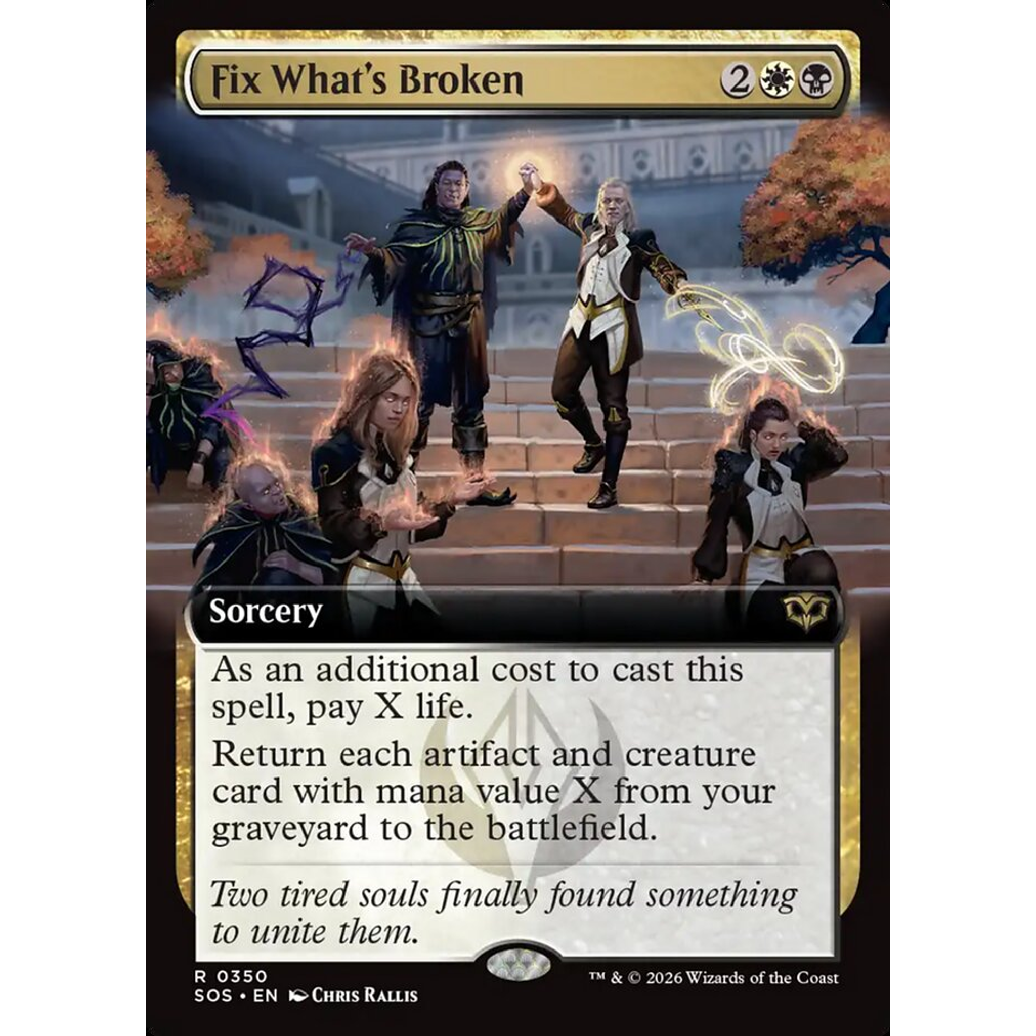 Fix What's Broken (SOS 350) — Moore Collectables UK