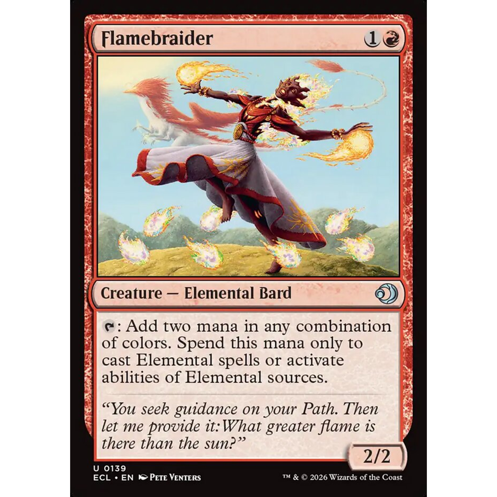Flamebraider (ECL 139) — Moore Collectables UK