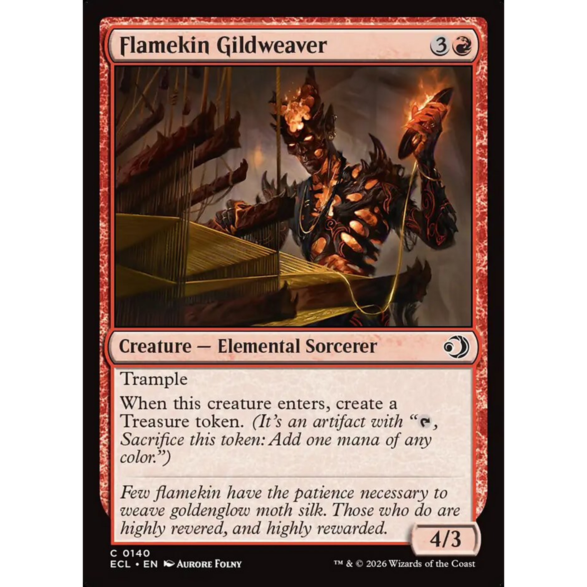 Flamekin Gildweaver (ECL 140) — Moore Collectables UK