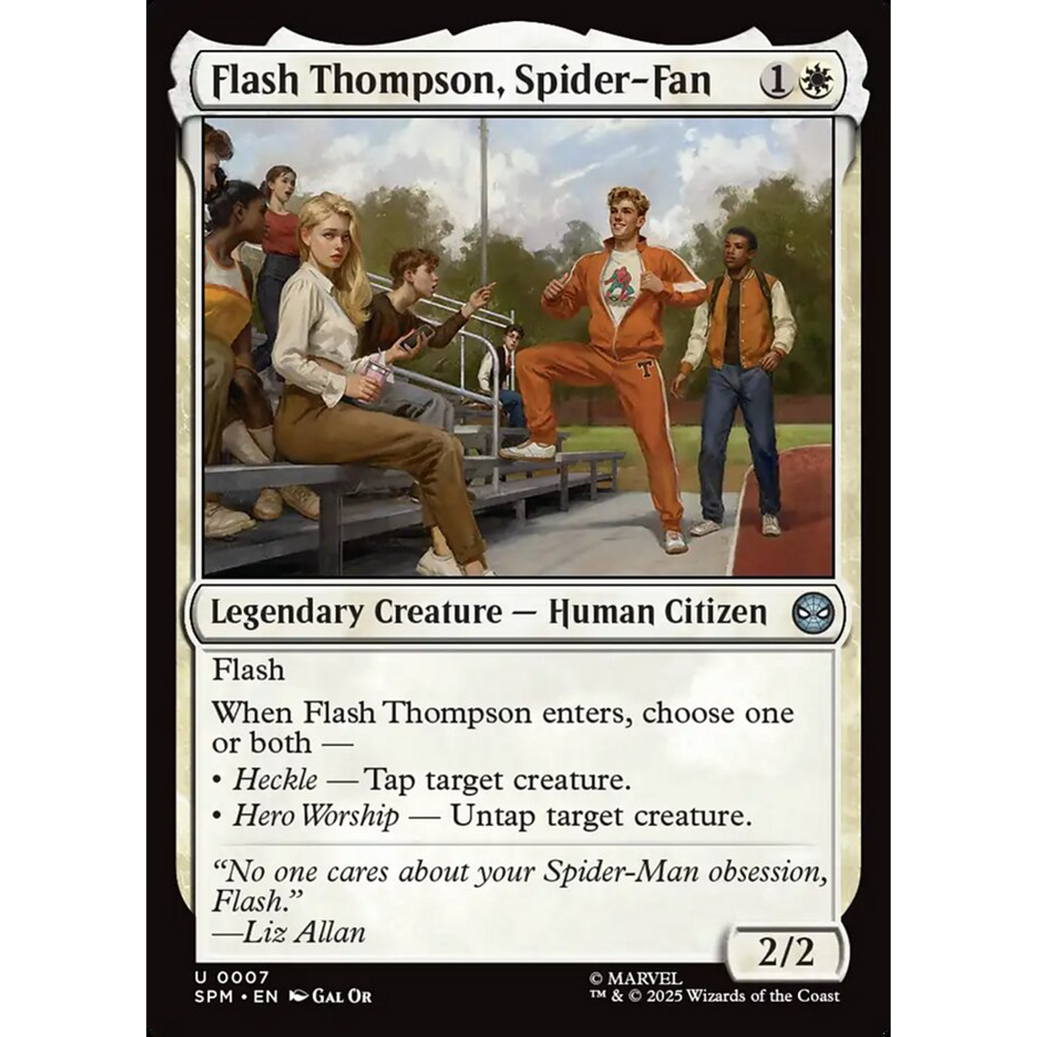 Flash Thompson, Spider-Fan (SPM 7) — Moore Collectables UK