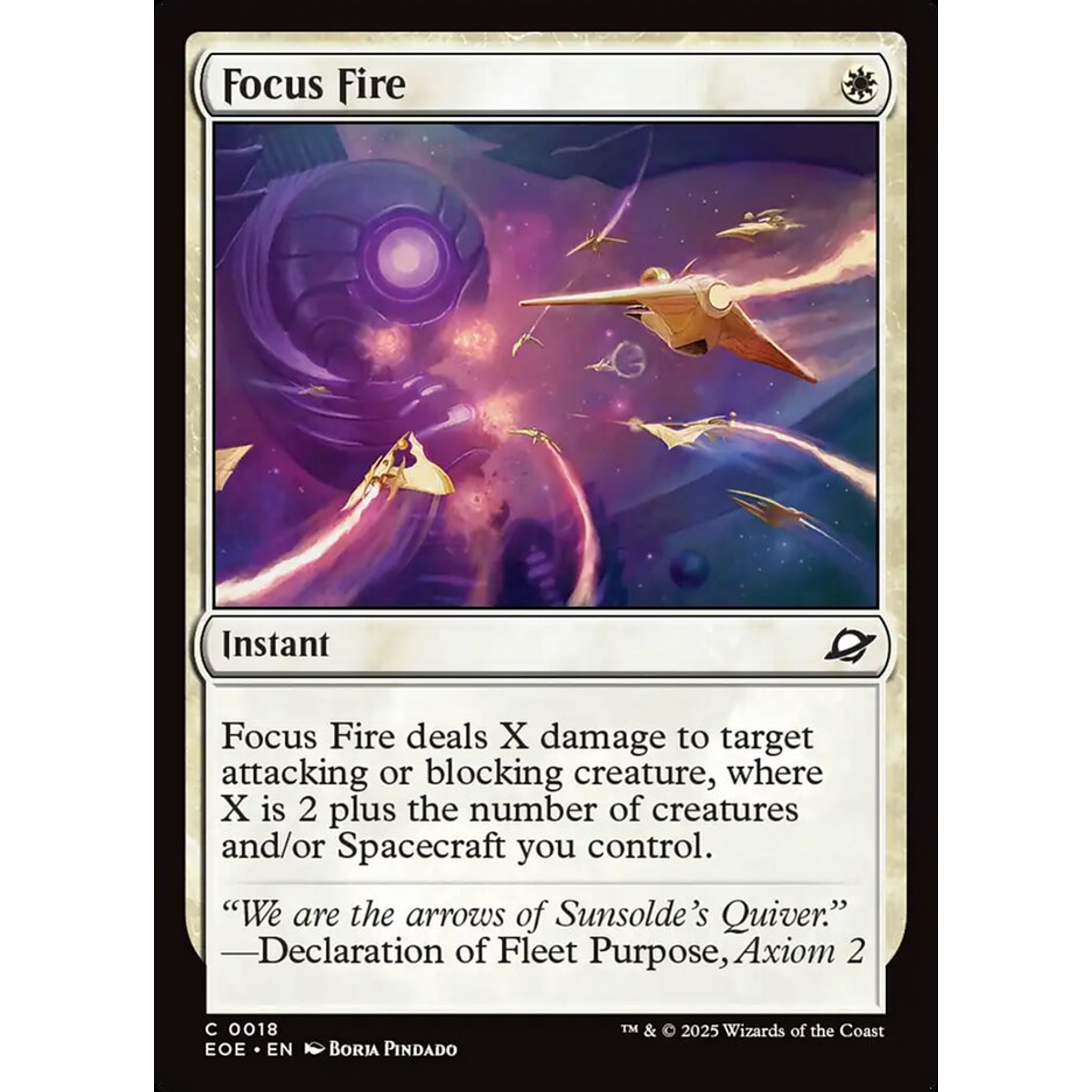 Focus Fire (EOE 18) — Moore Collectables UK