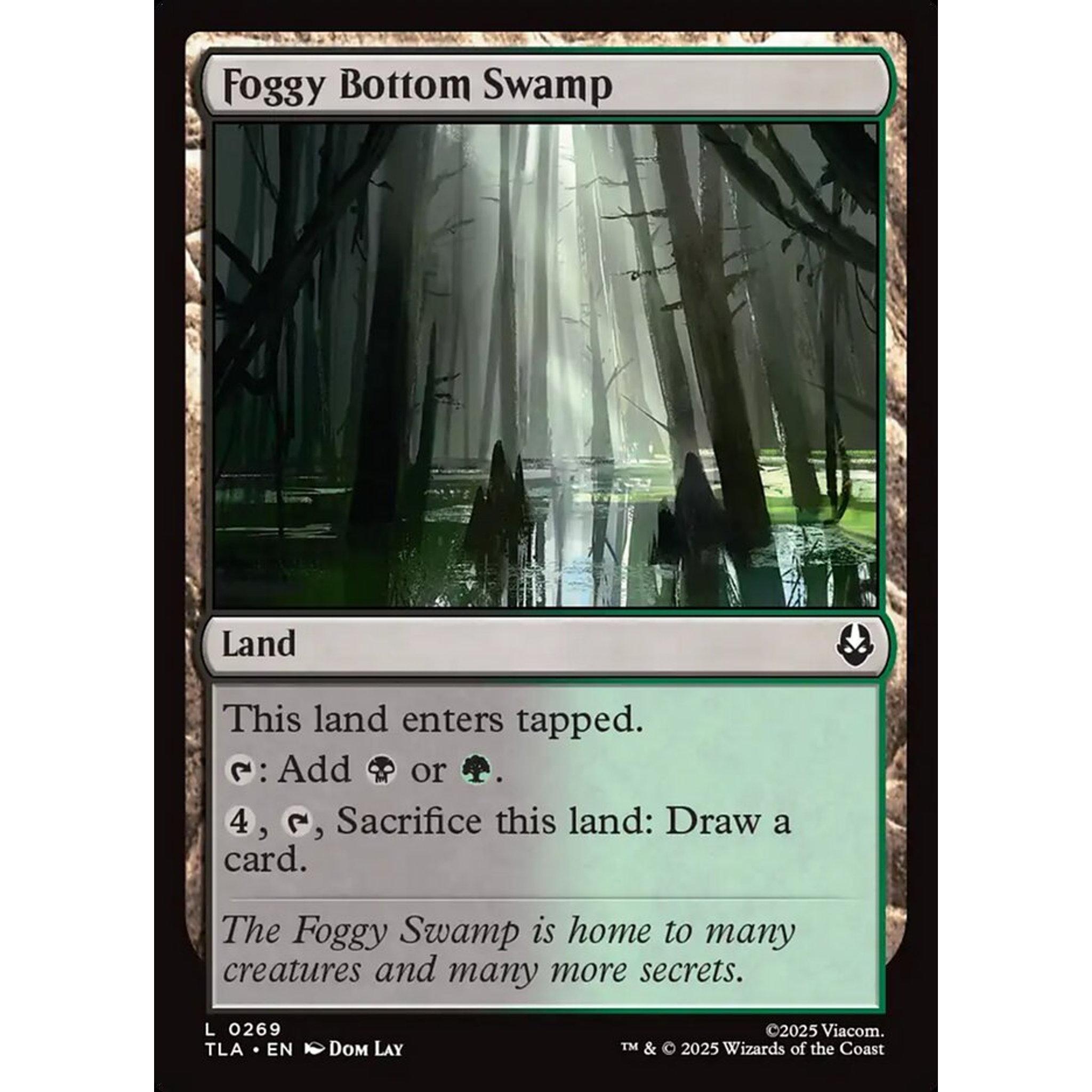 Foggy Bottom Swamp (TLA 269) — Moore Collectables UK
