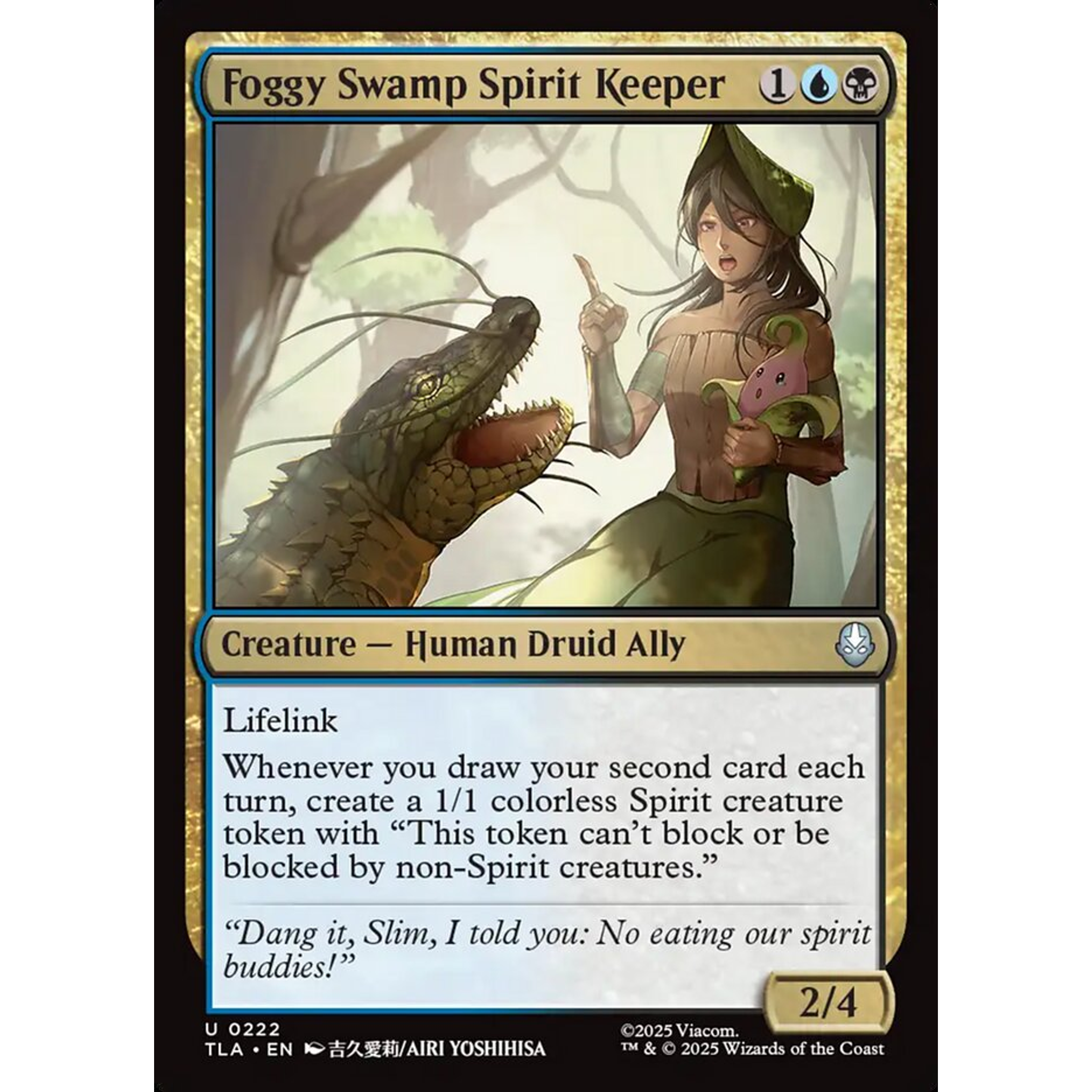 Foggy Swamp Spirit Keeper (TLA 222) — Moore Collectables UK