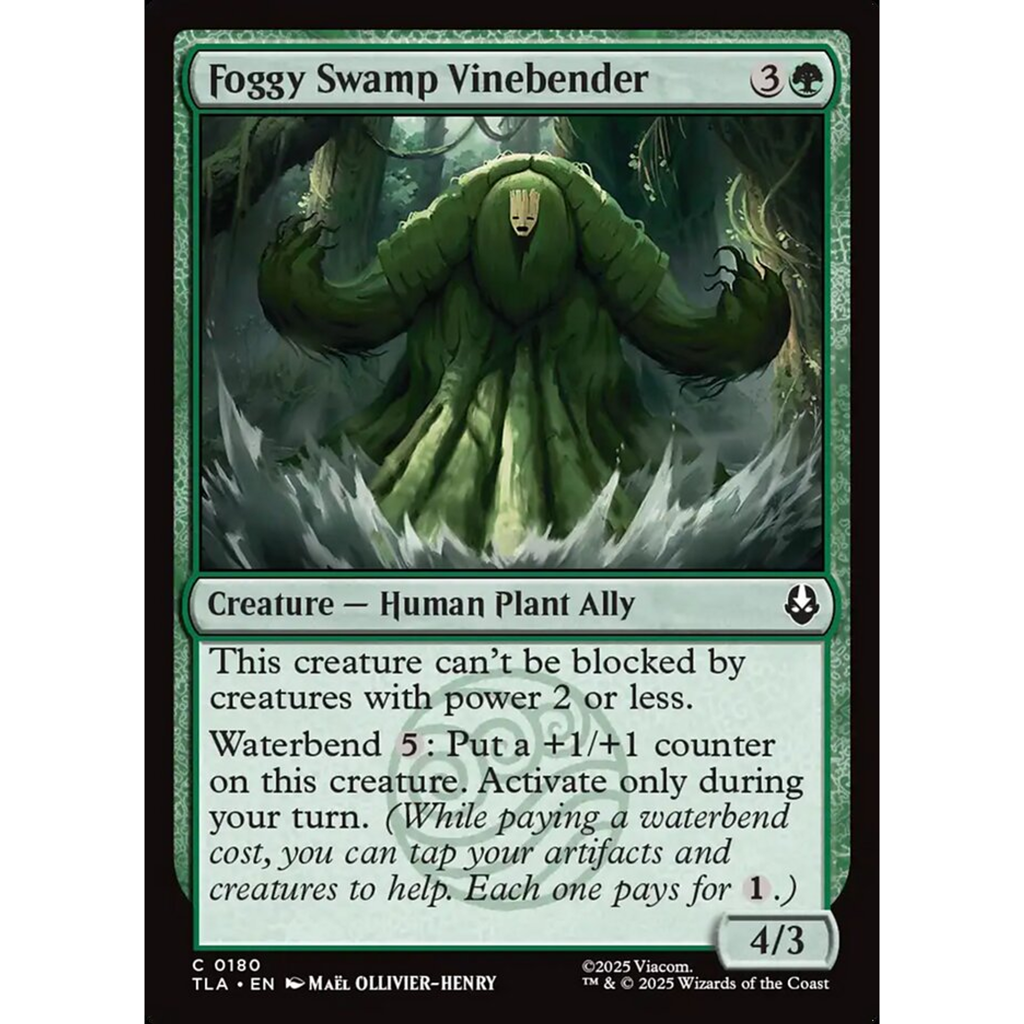 Foggy Swamp Vinebender (TLA 180) — Moore Collectables UK