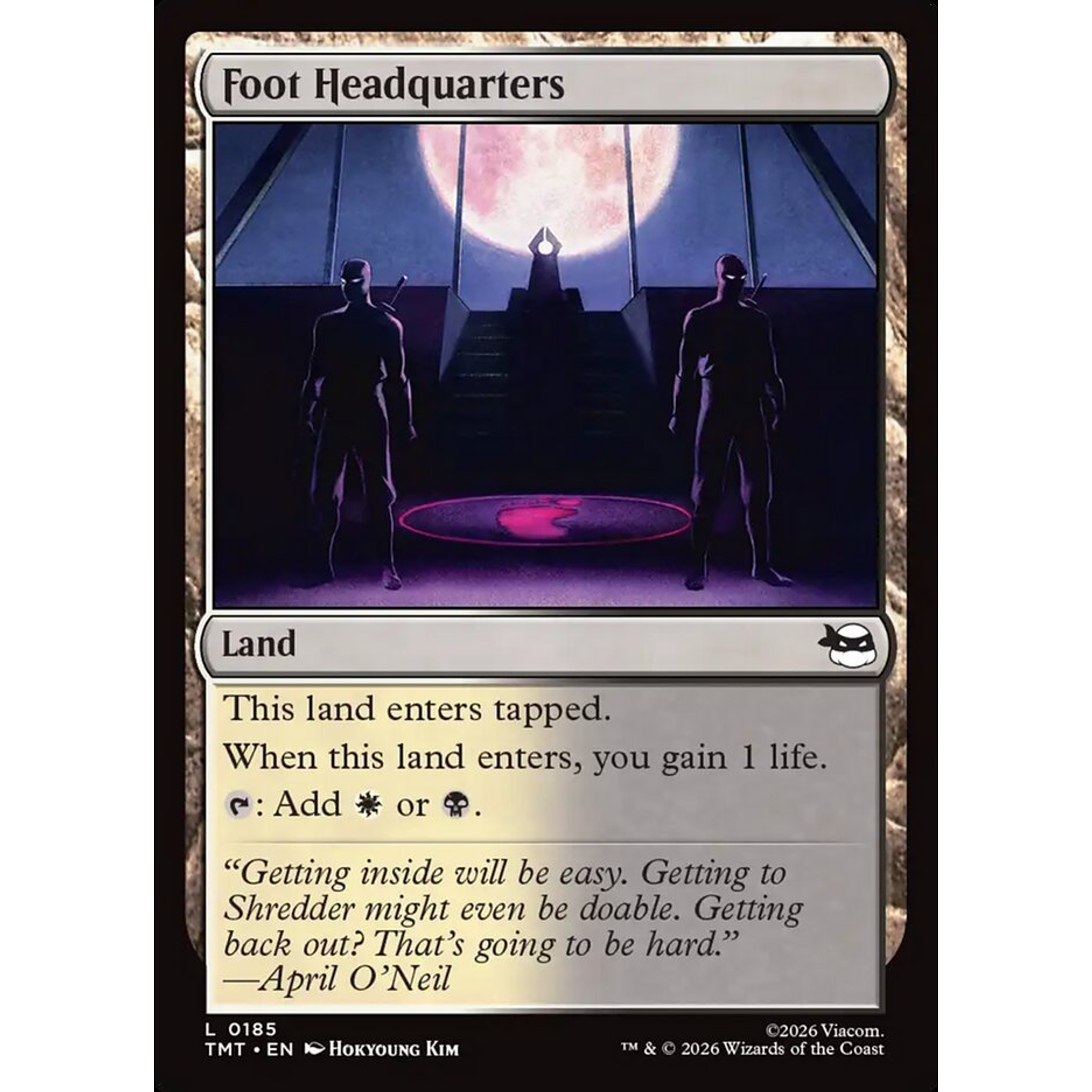 Foot Headquarters (TMT 185) — Moore Collectables UK