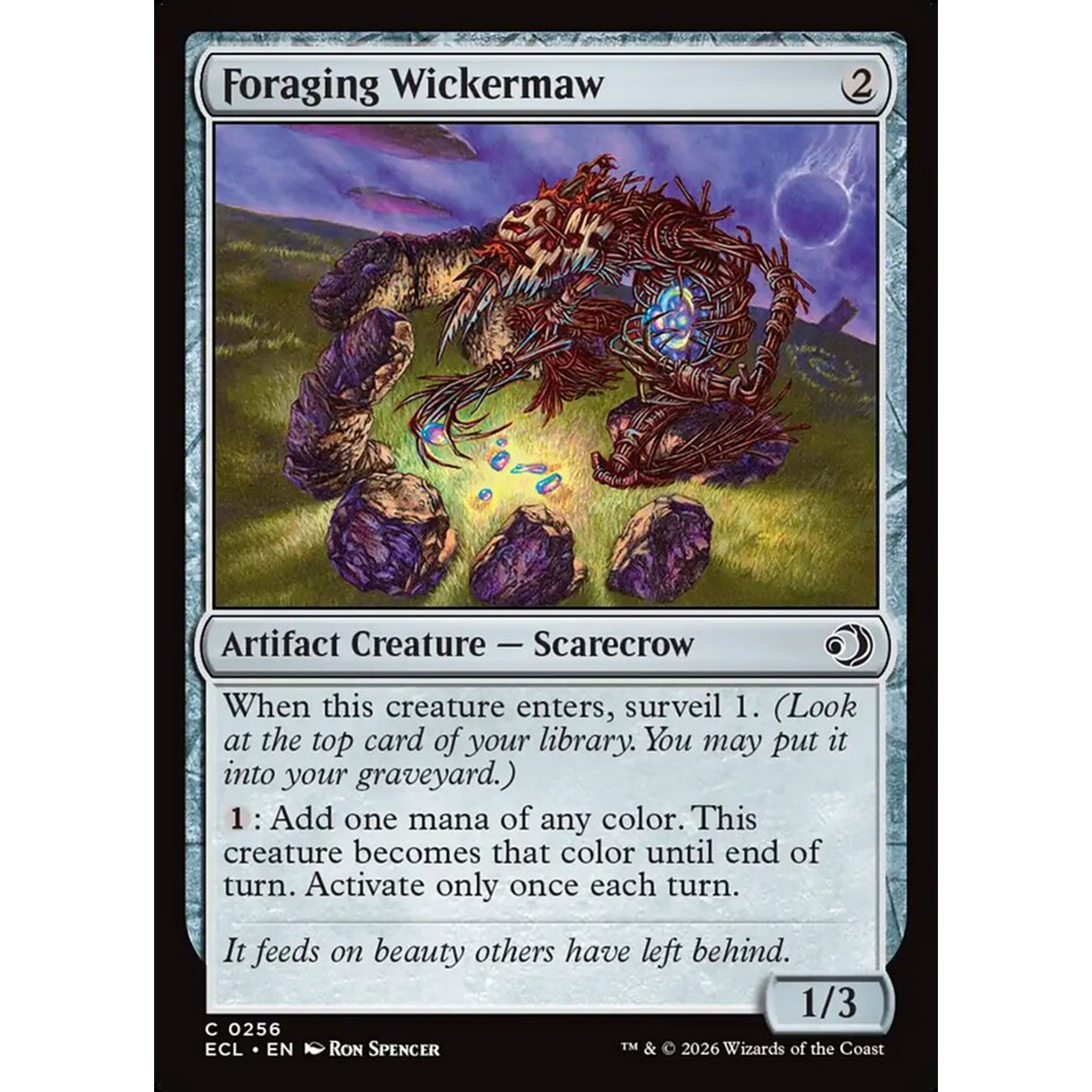 Foraging Wickermaw (ECL 256) — Moore Collectables UK