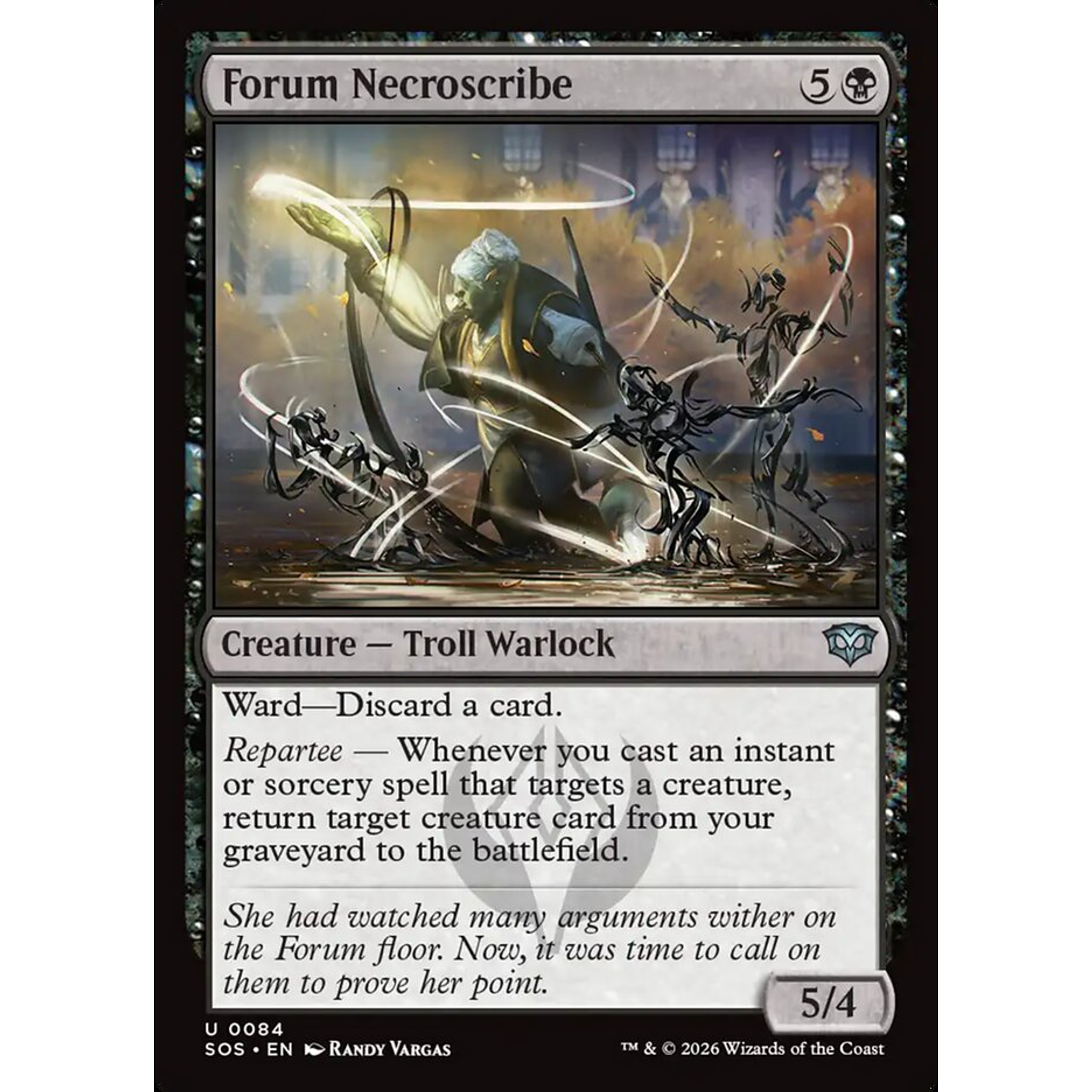 Forum Necroscribe (SOS 84) — Moore Collectables UK