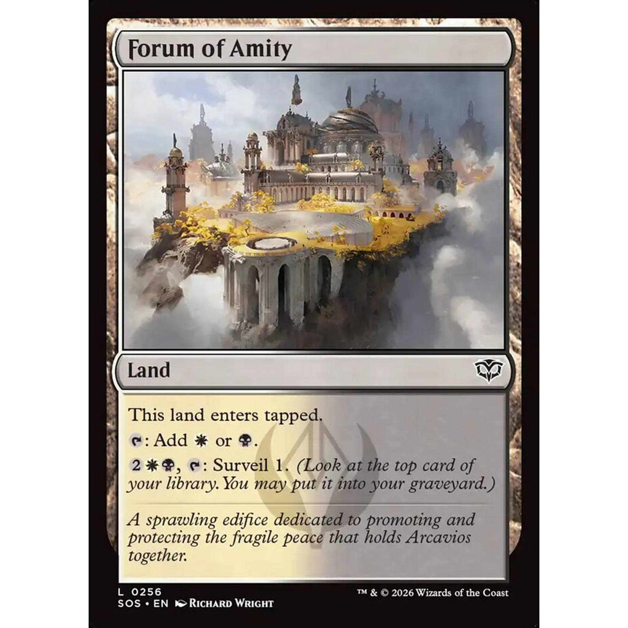 Forum of Amity (SOS 256) — Moore Collectables UK