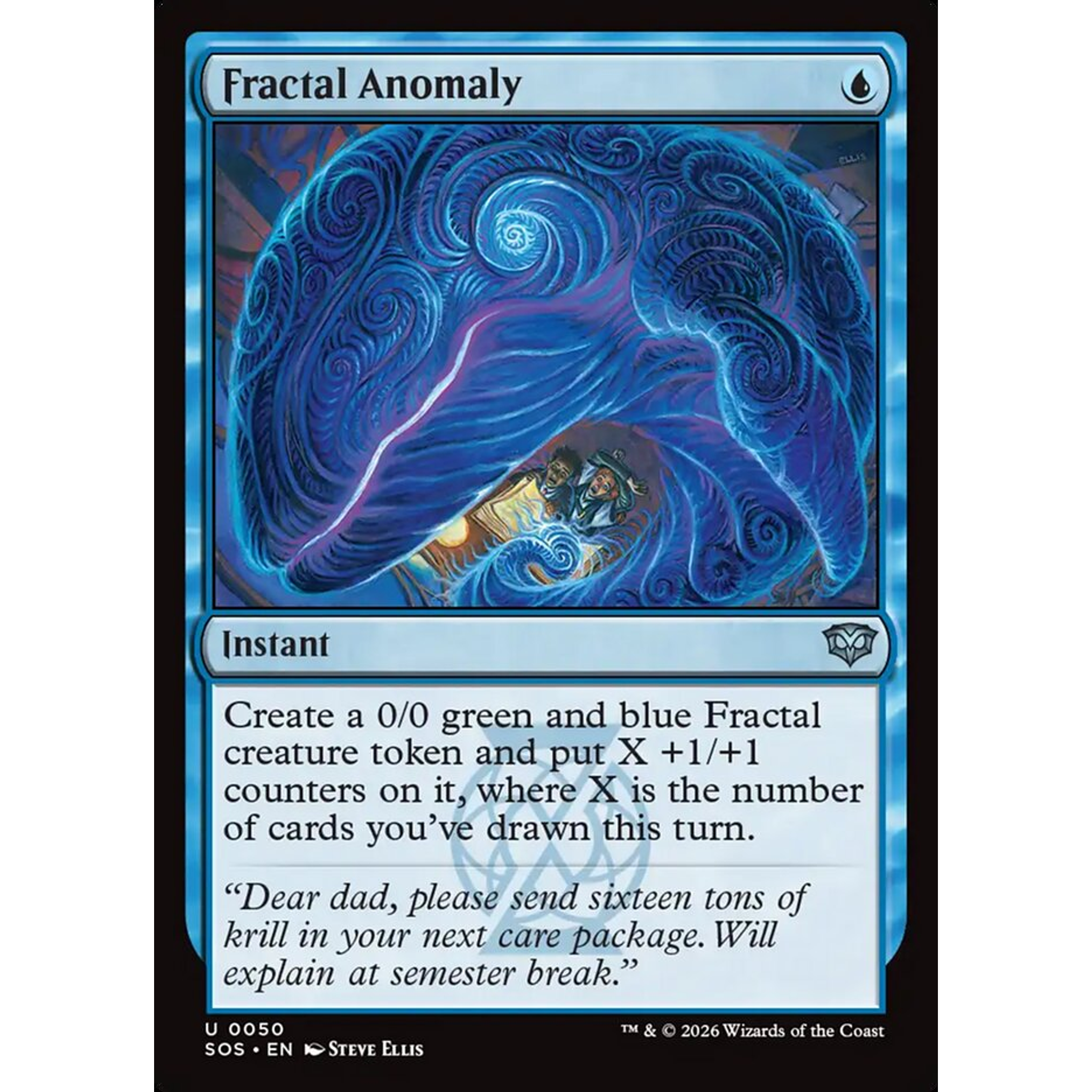 Fractal Anomaly (SOS 50) — Moore Collectables UK
