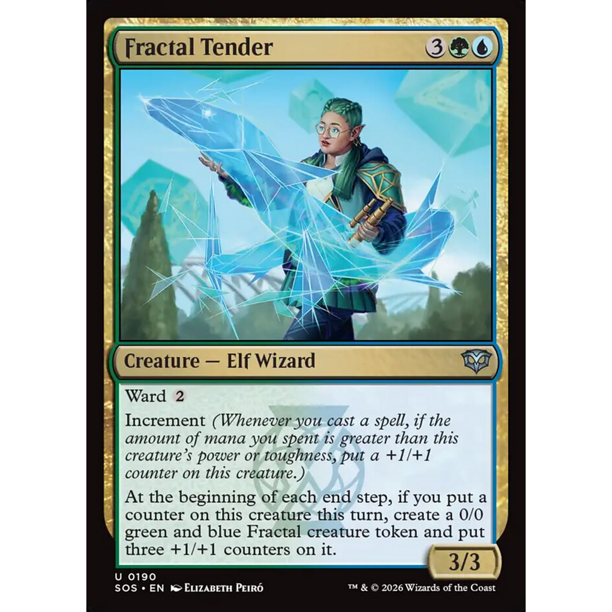 Fractal Tender (SOS 190) — Moore Collectables UK
