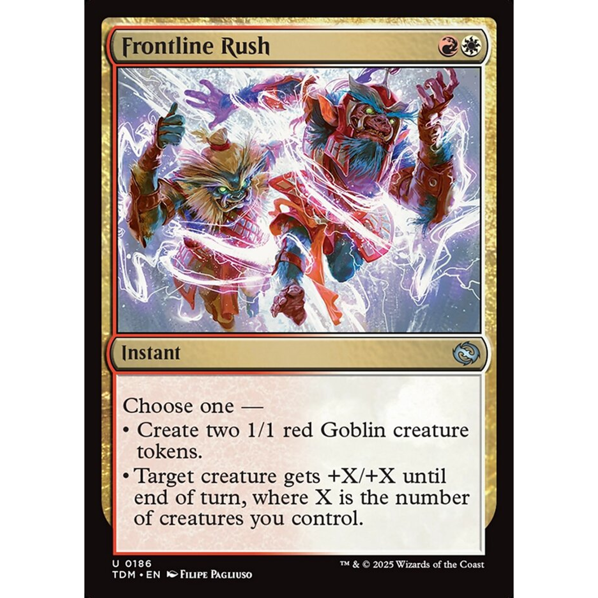 Frontline Rush (TDM 186) — Moore Collectables UK
