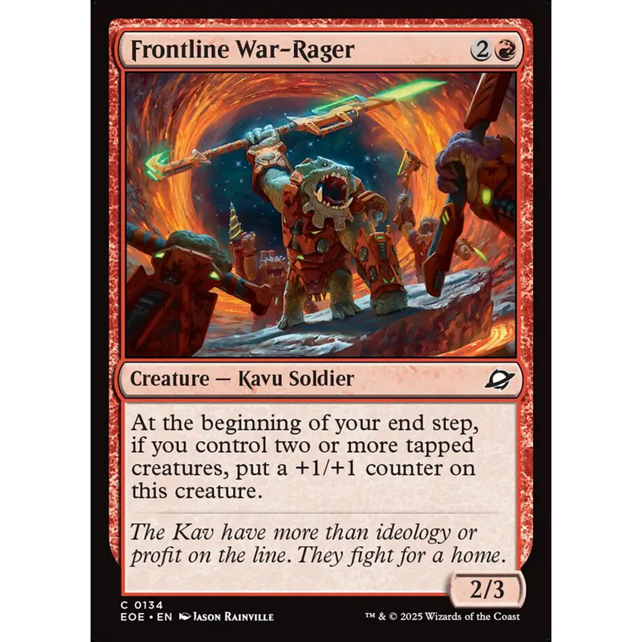 Frontline War-Rager (EOE 134) — Moore Collectables UK