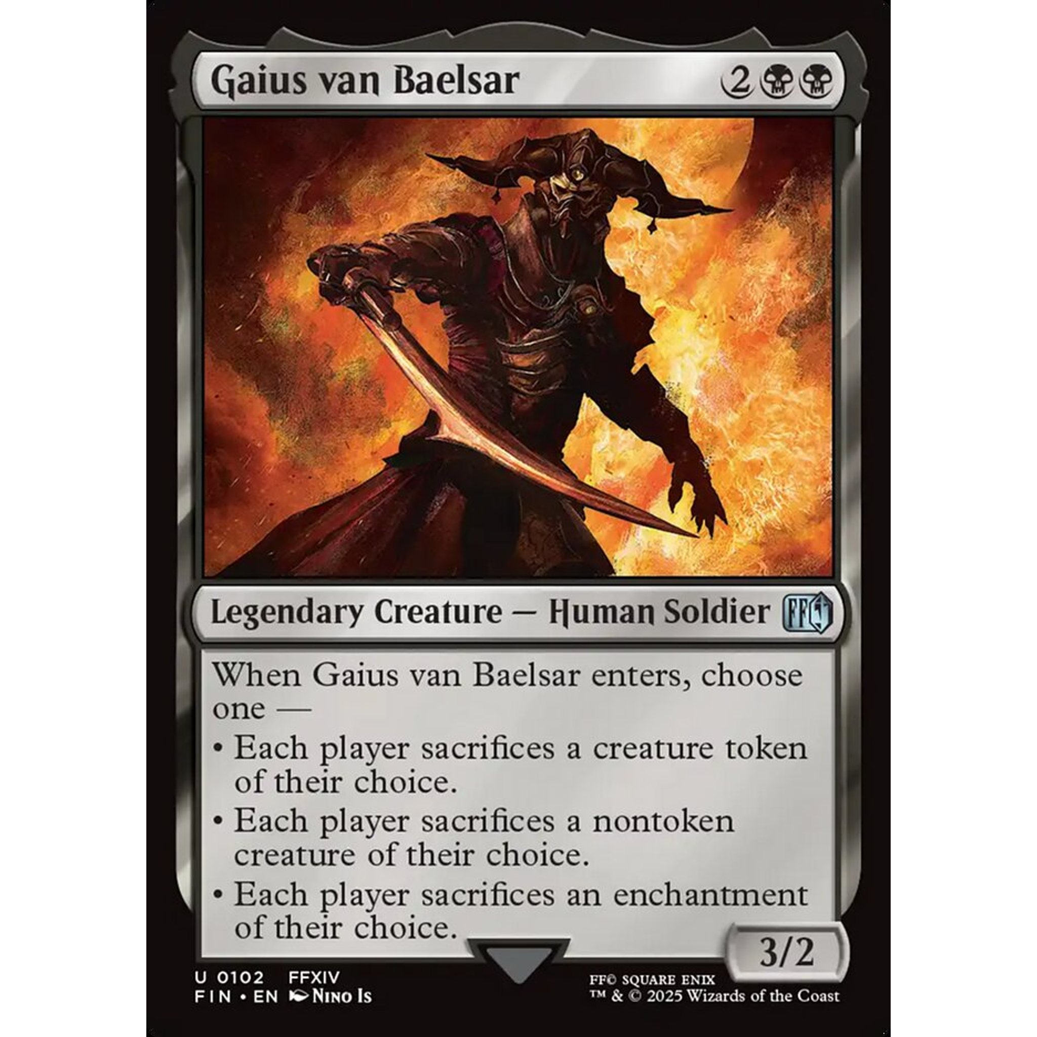 Gaius van Baelsar (FIN 102) — Moore Collectables UK