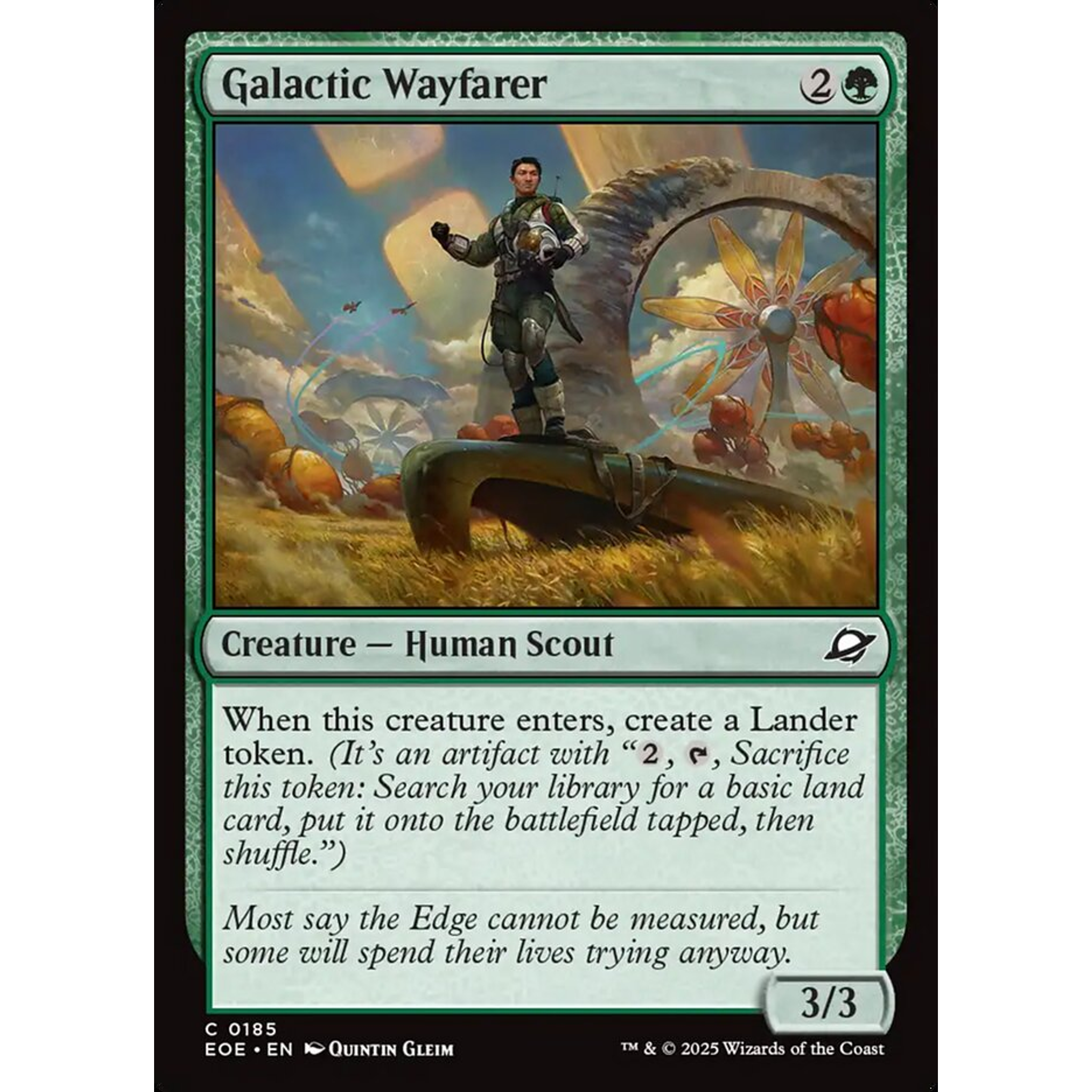 Galactic Wayfarer (EOE 185) — Moore Collectables UK