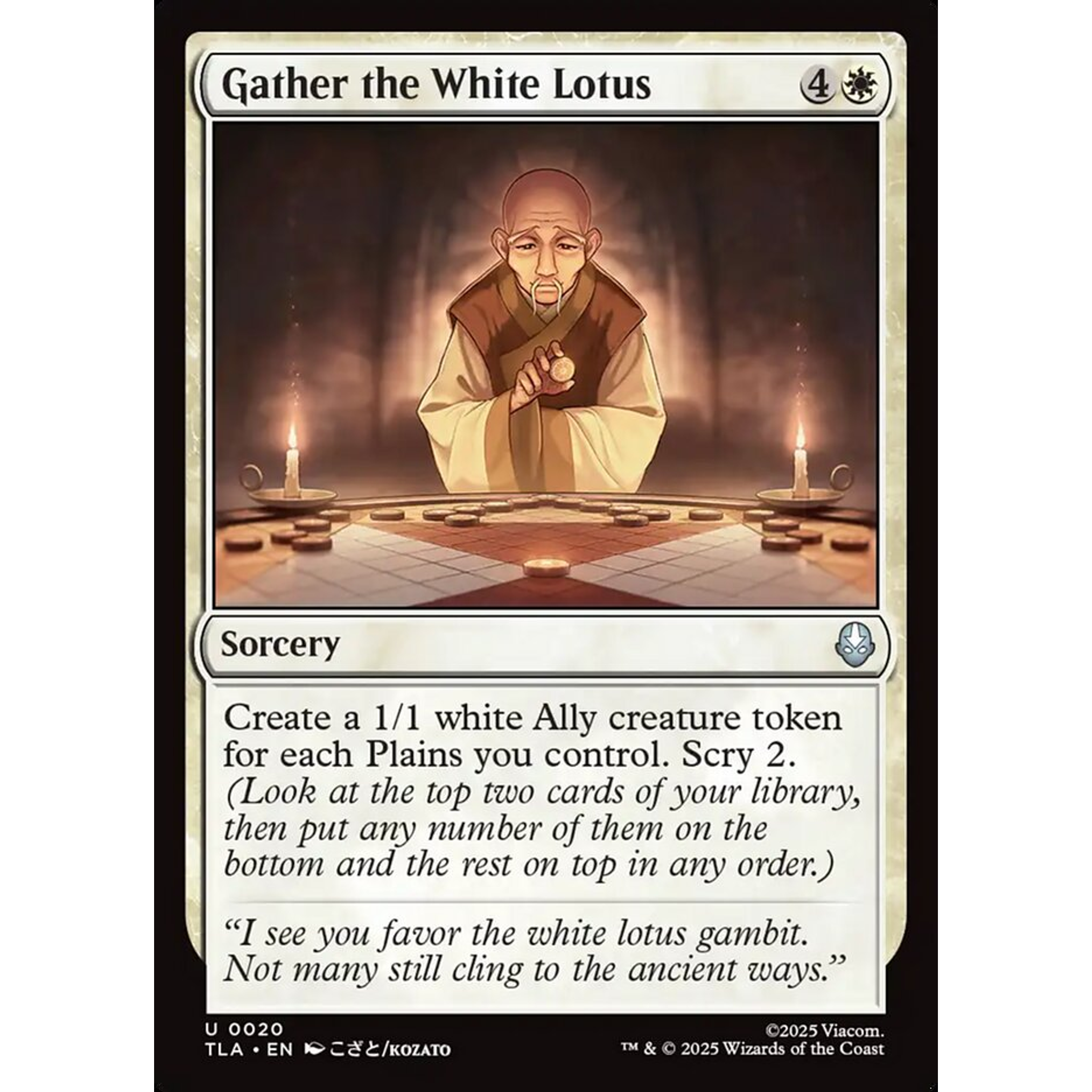 Gather the White Lotus (TLA 20) — Moore Collectables UK