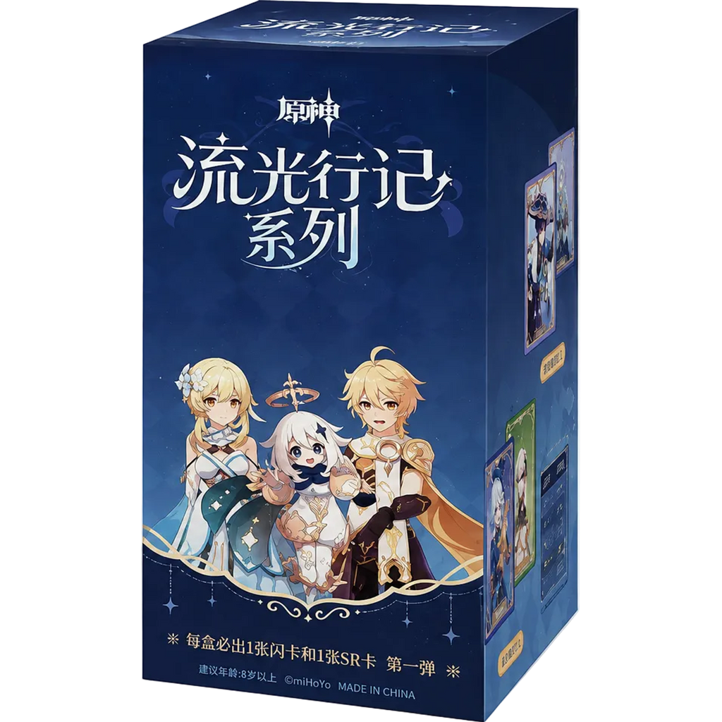 Genshin Impact Trading Card Game Journey of Light Chinese Booster Box — Moore Collectables UK