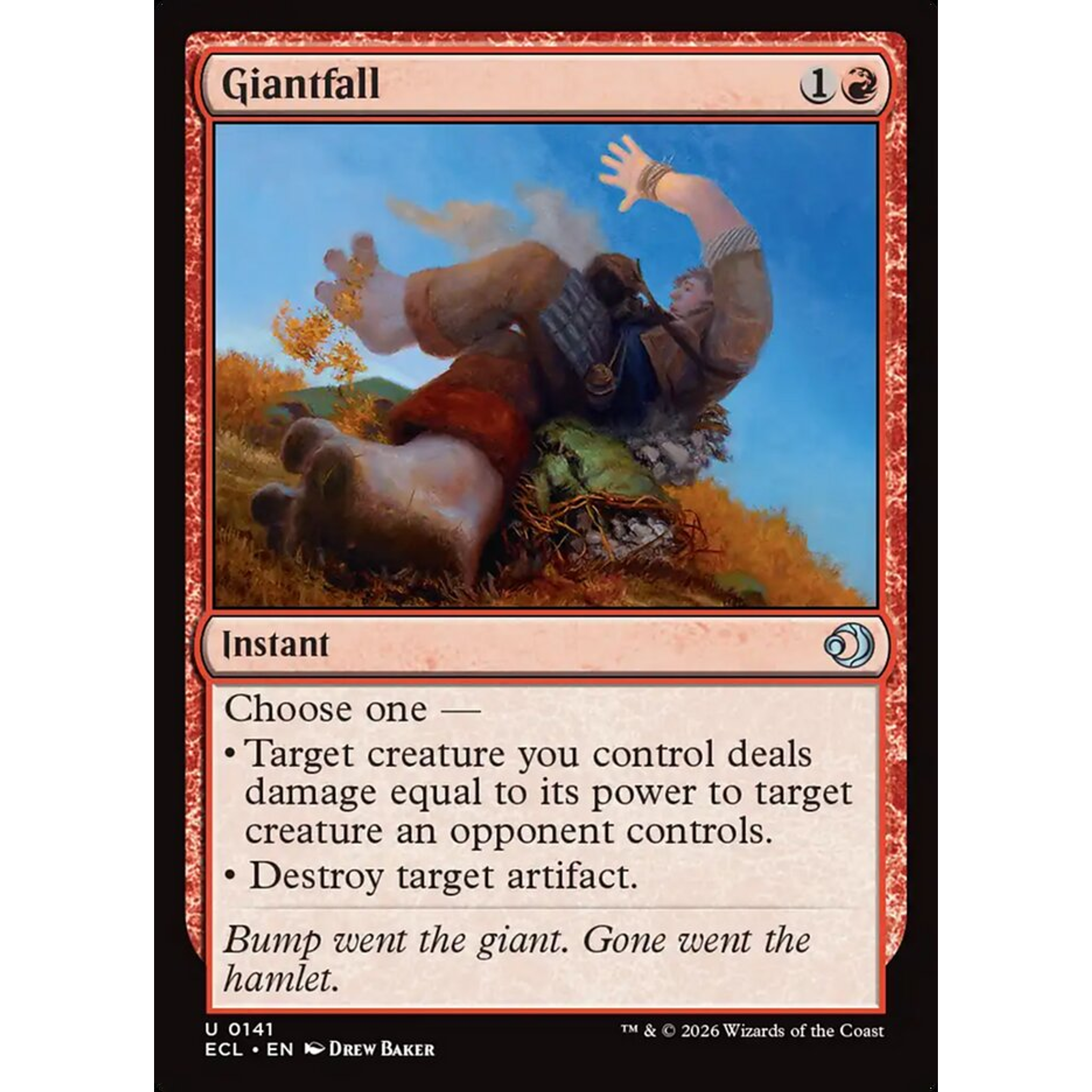 Giantfall (ECL 141) — Moore Collectables UK