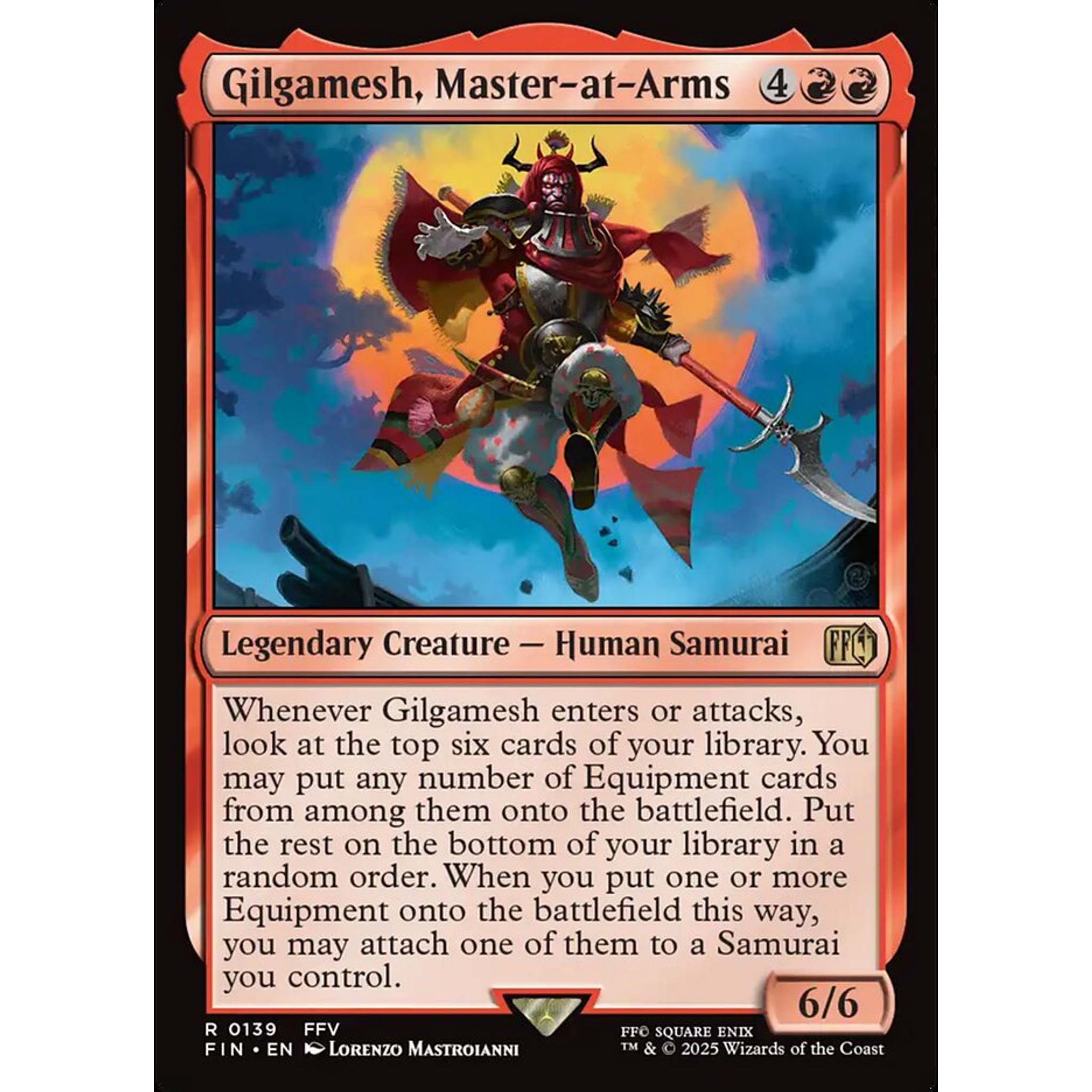 Gilgamesh, Master-at-Arms (FIN 139) — Moore Collectables UK