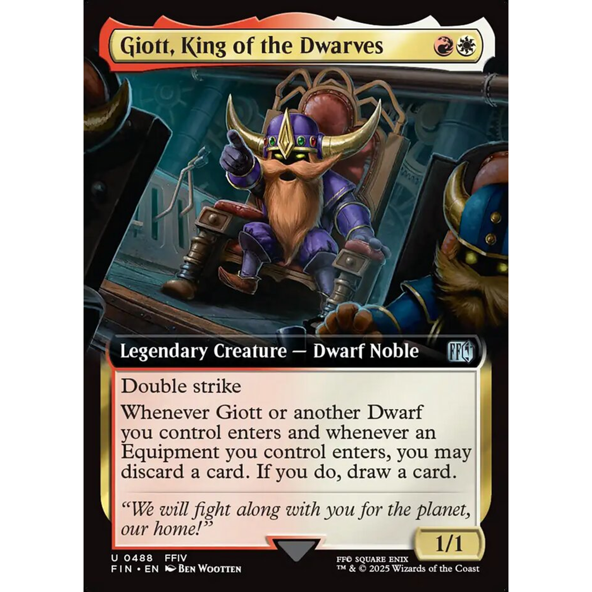 Giott, King of the Dwarves (FIN 488) — Moore Collectables UK