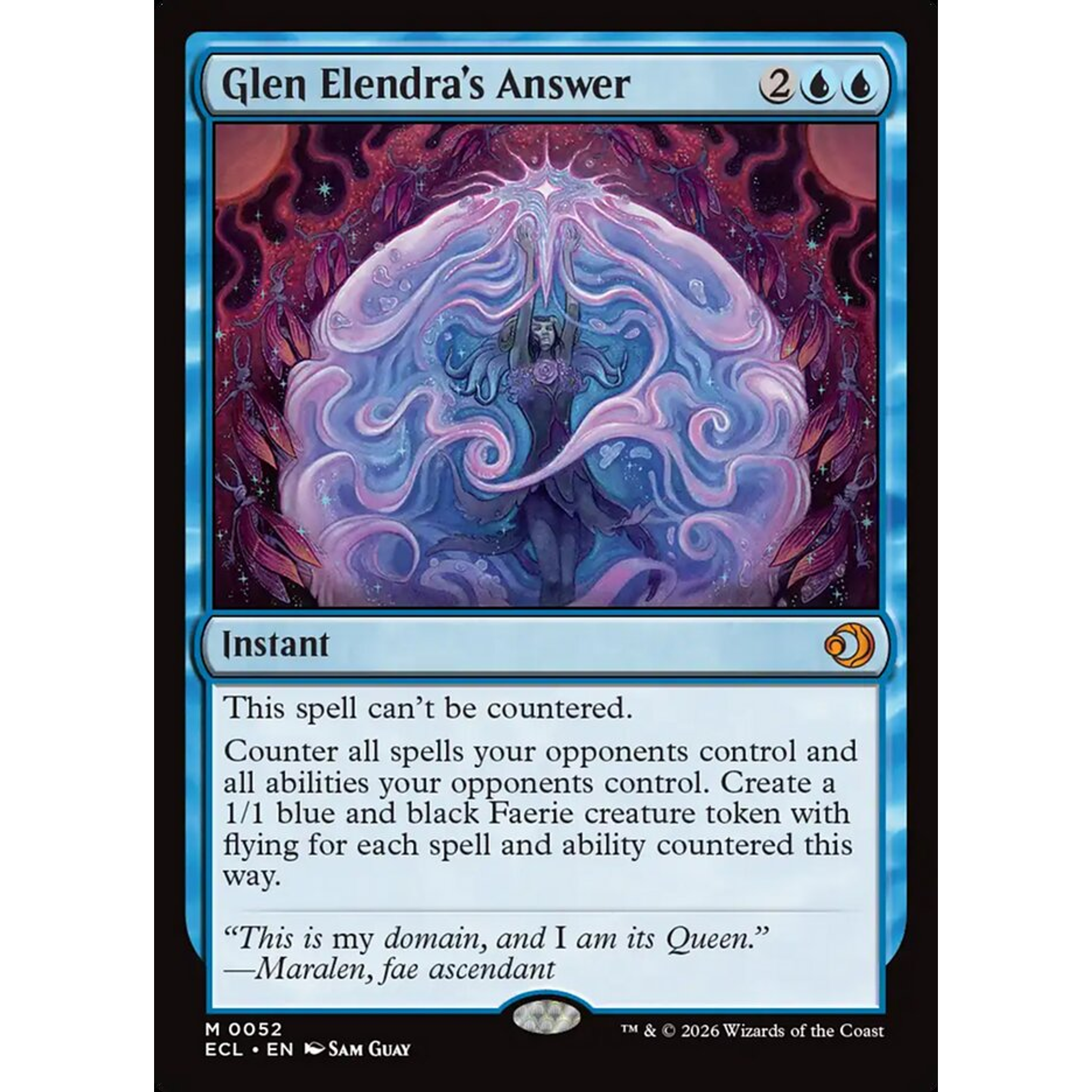 Glen Elendra's Answer (ECL 52) — Moore Collectables UK