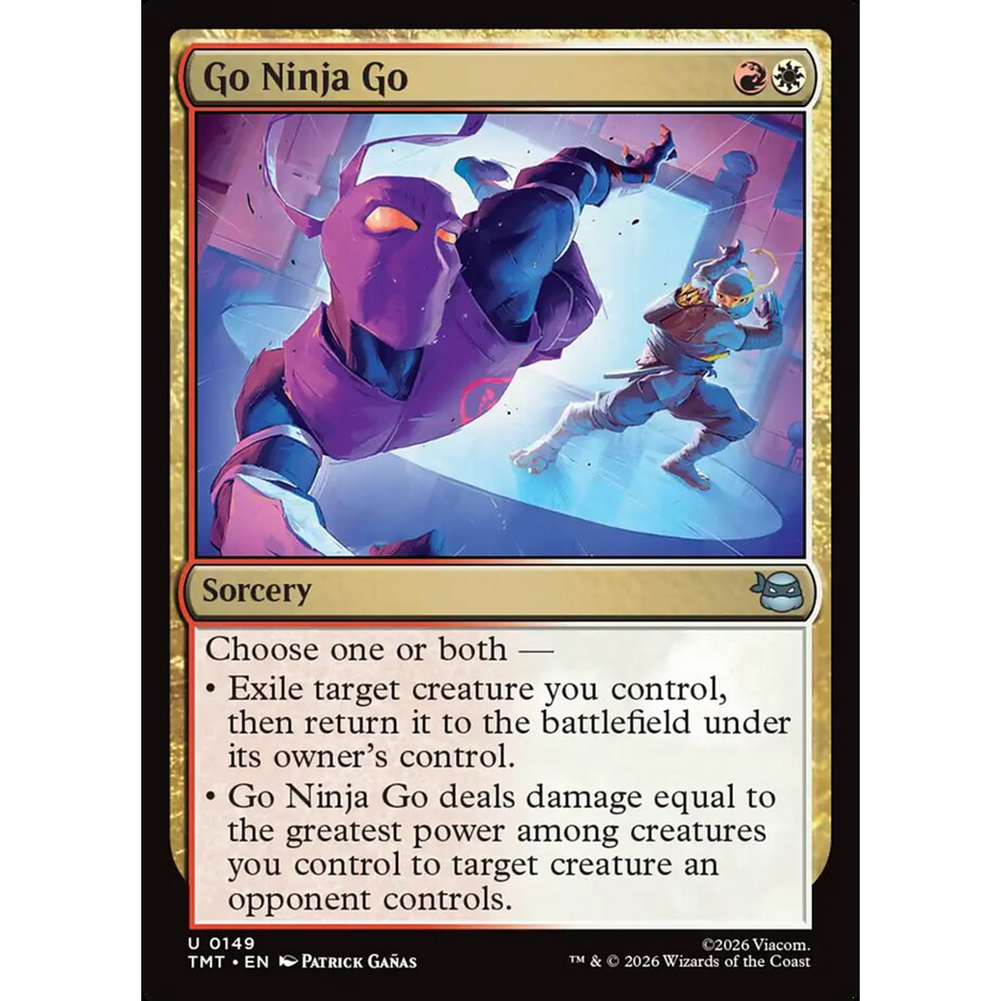 Go Ninja Go (TMT 149) — Moore Collectables UK