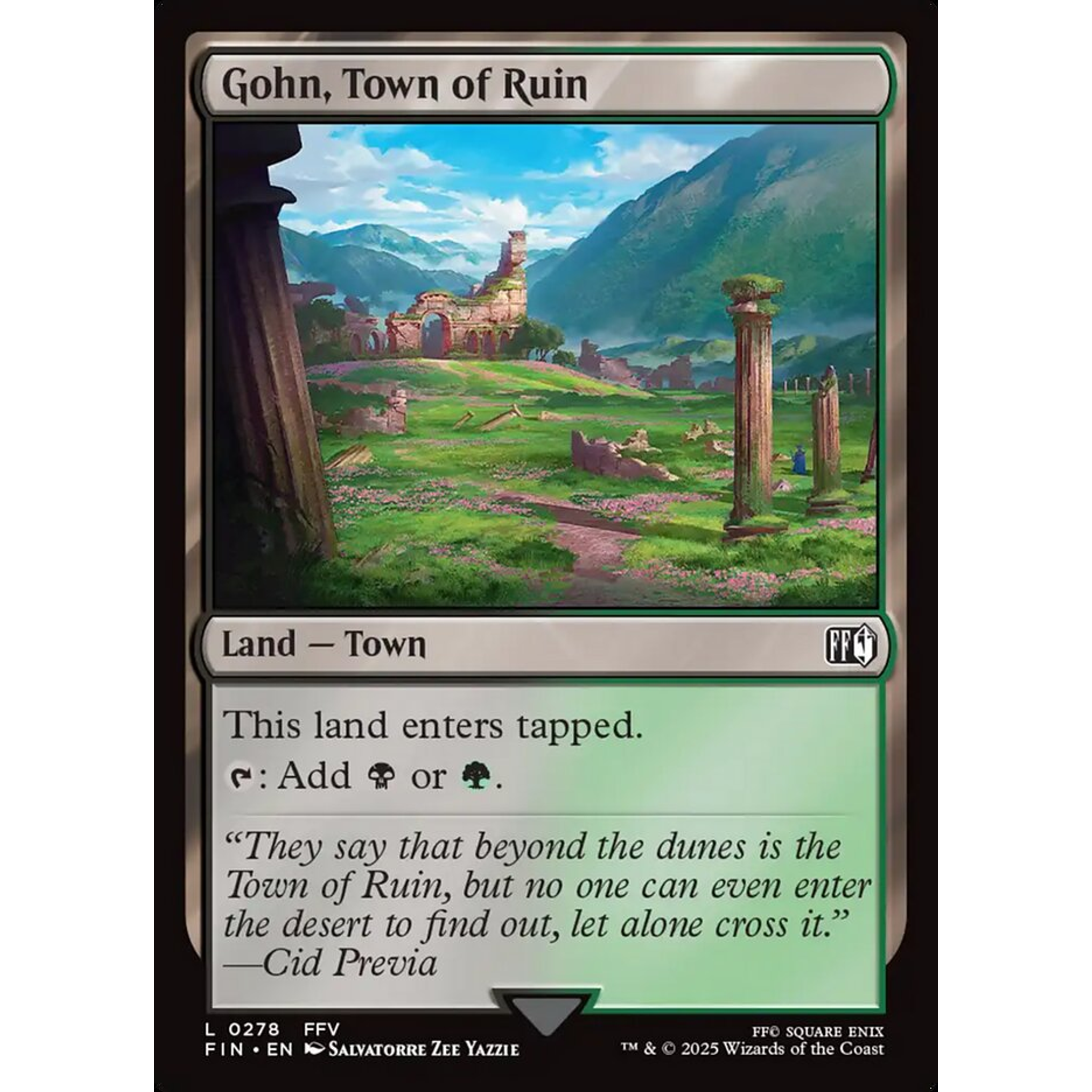 Gohn, Town of Ruin (FIN 278) — Moore Collectables UK