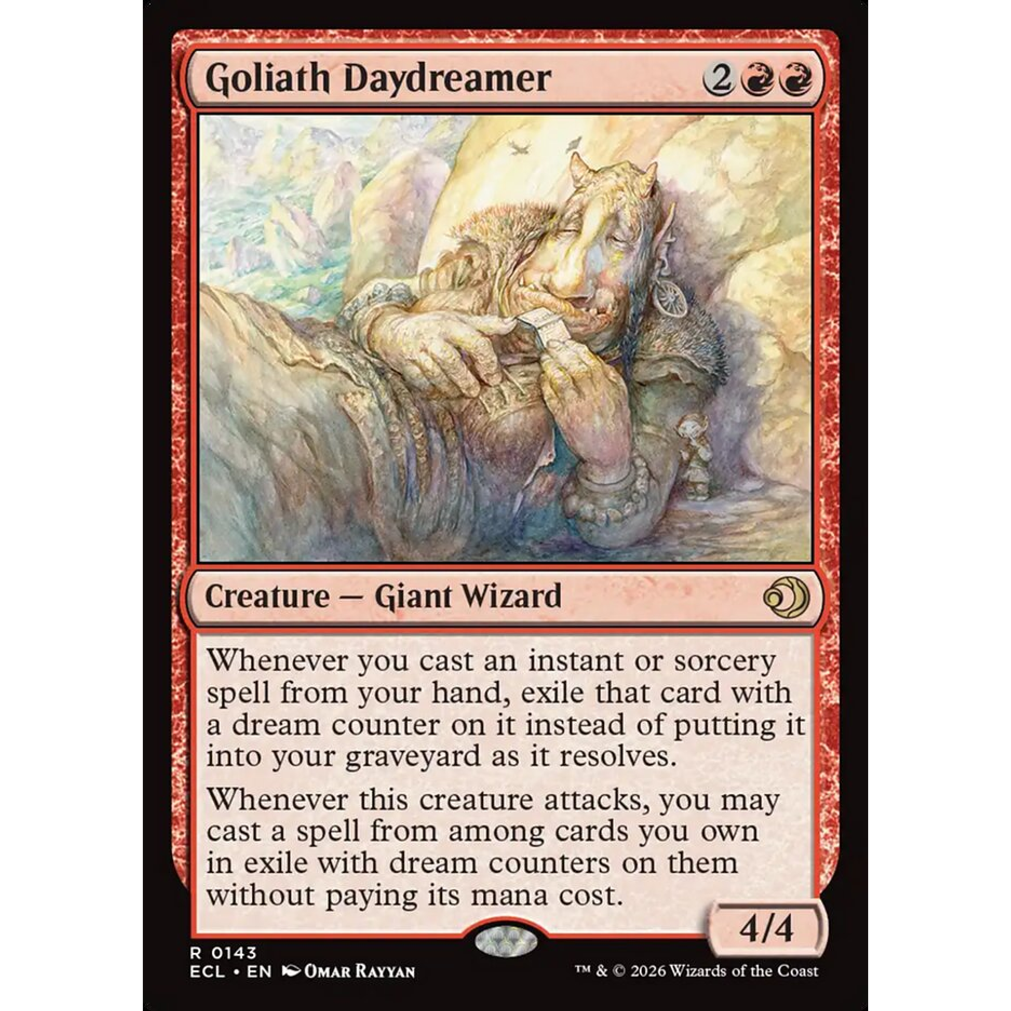 Goliath Daydreamer (ECL 143) — Moore Collectables UK