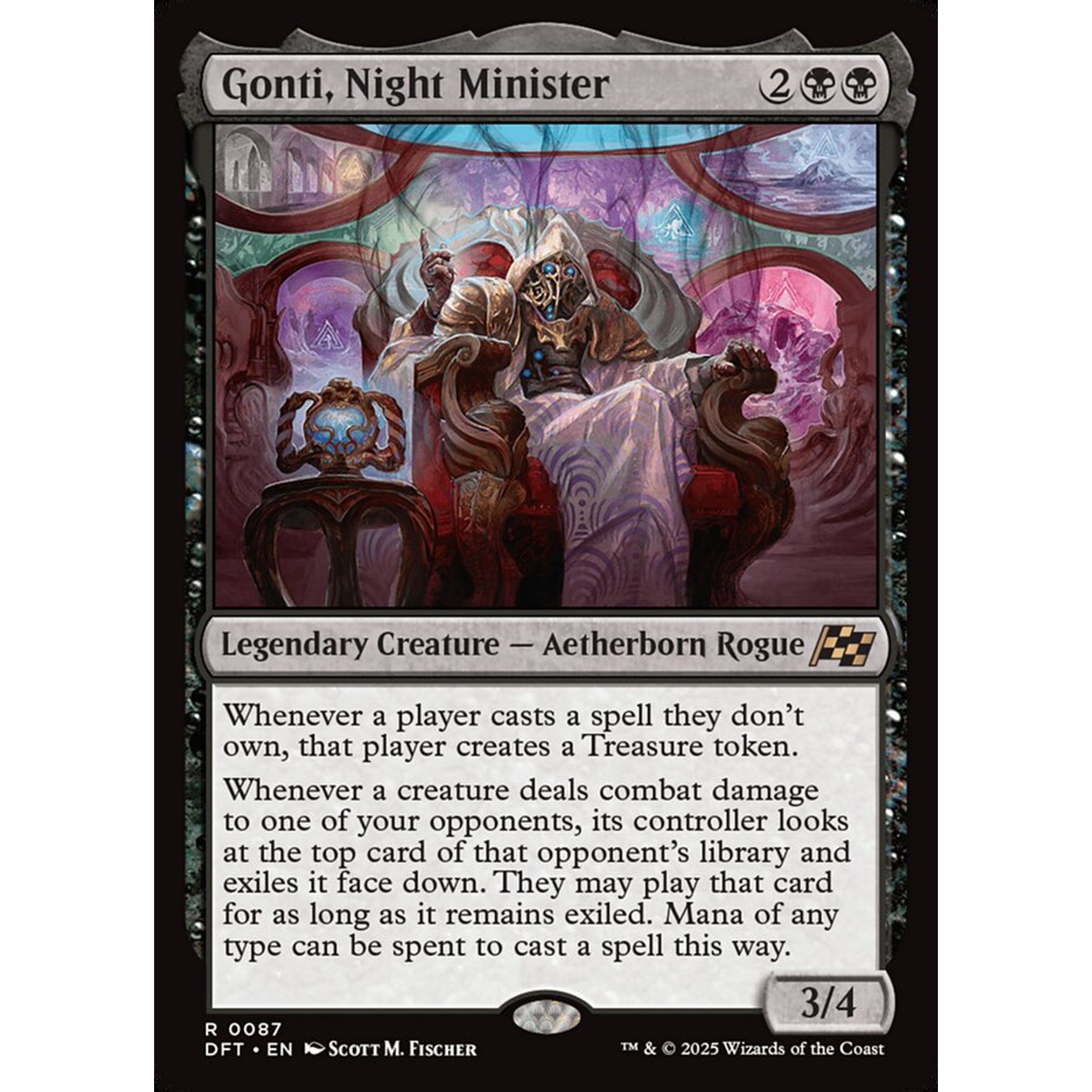 Gonti, Night Minister (DFT 87) — Moore Collectables UK