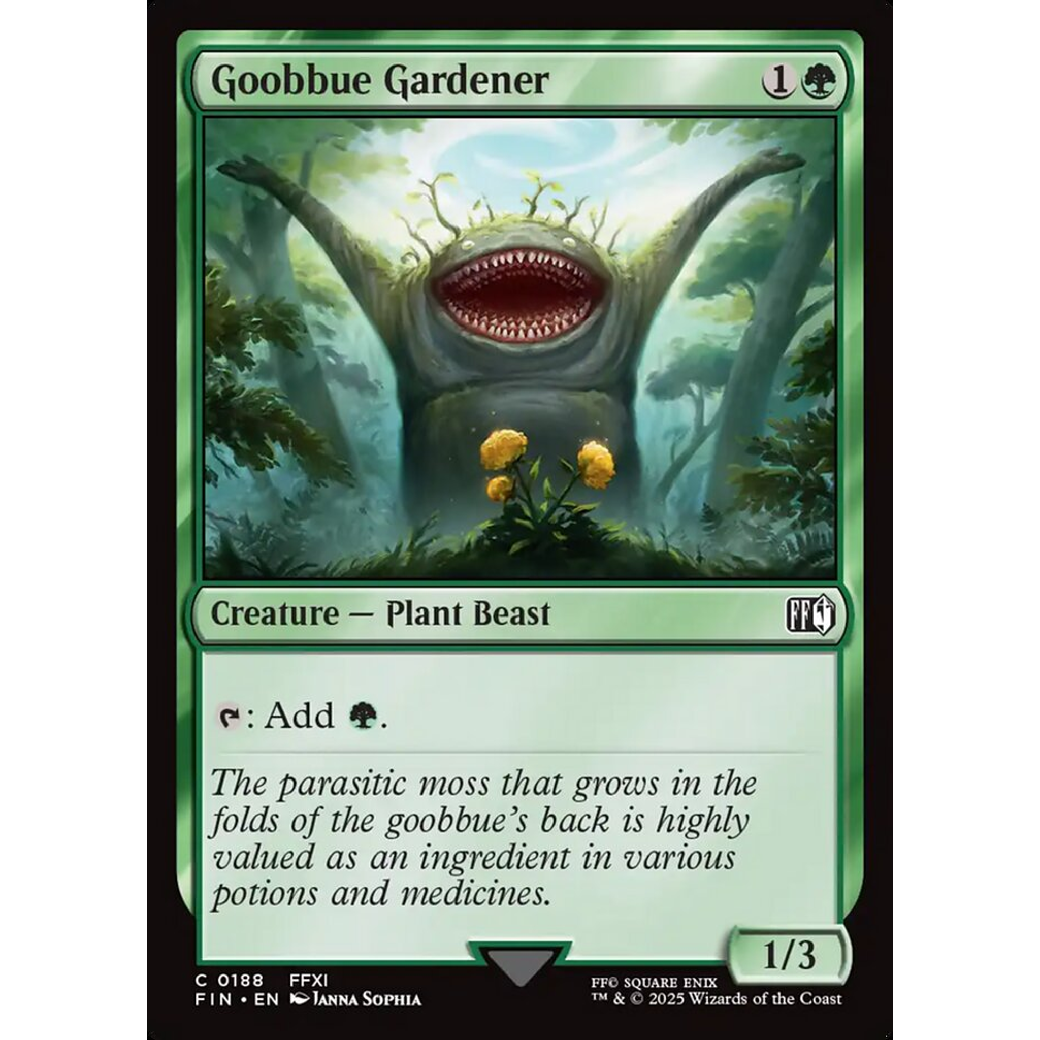 Goobbue Gardener (FIN 188) — Moore Collectables UK