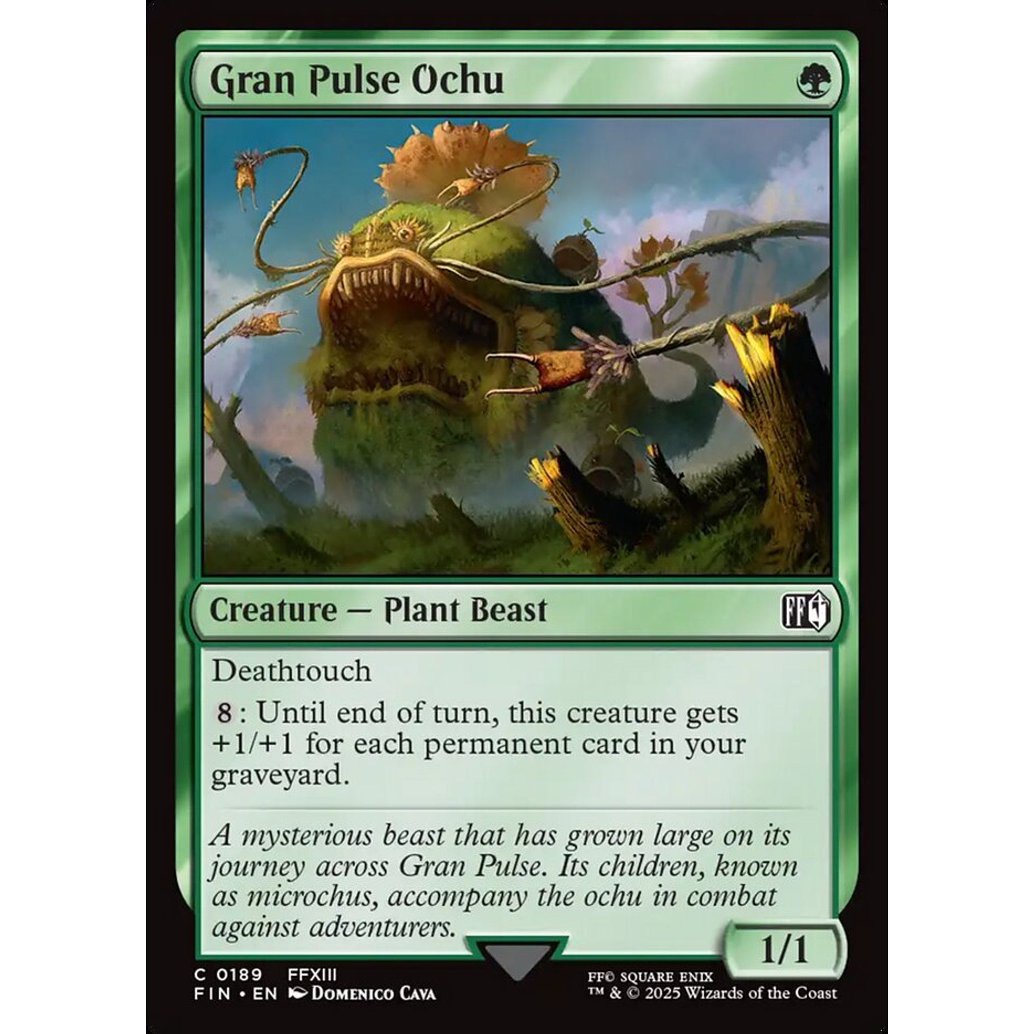 Gran Pulse Ochu (FIN 189) — Moore Collectables UK