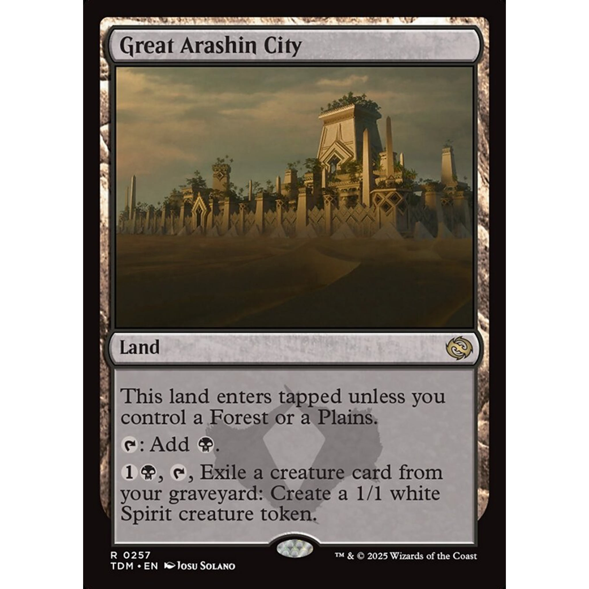 Great Arashin City (TDM 257) — Moore Collectables UK