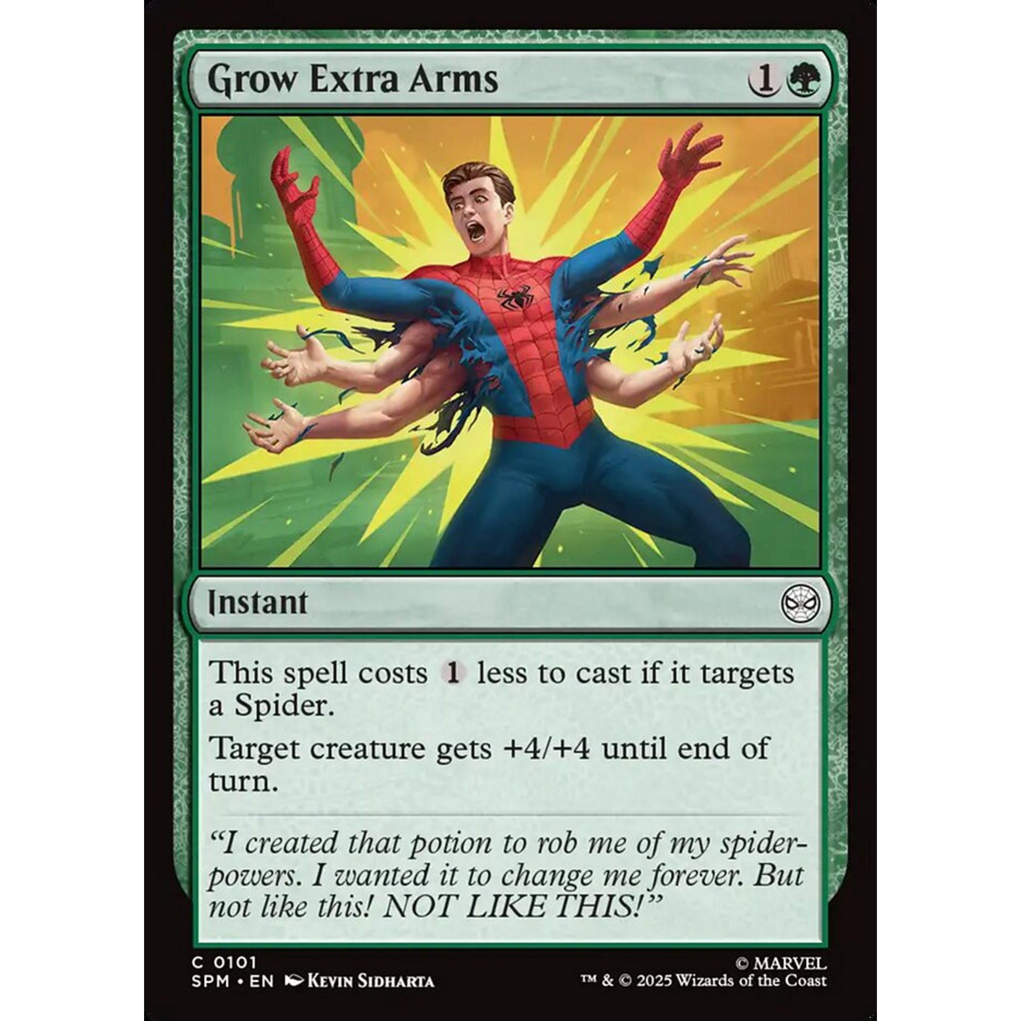 Grow Extra Arms (SPM 101) — Moore Collectables UK