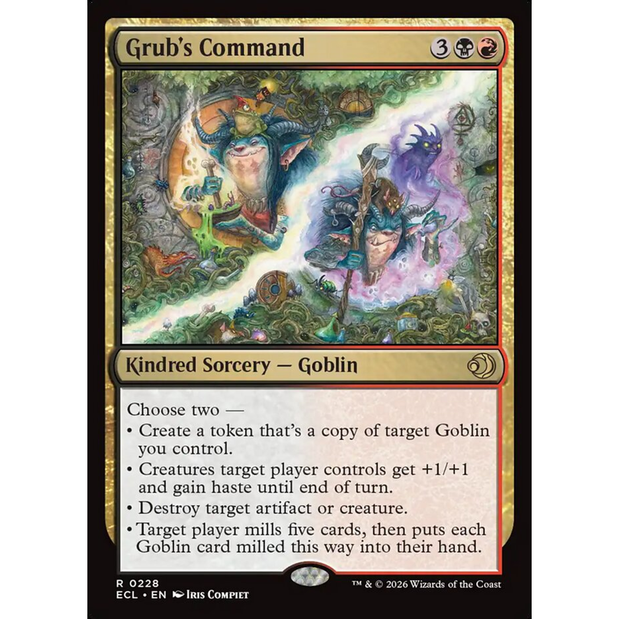 Grub's Command (ECL 228) — Moore Collectables UK