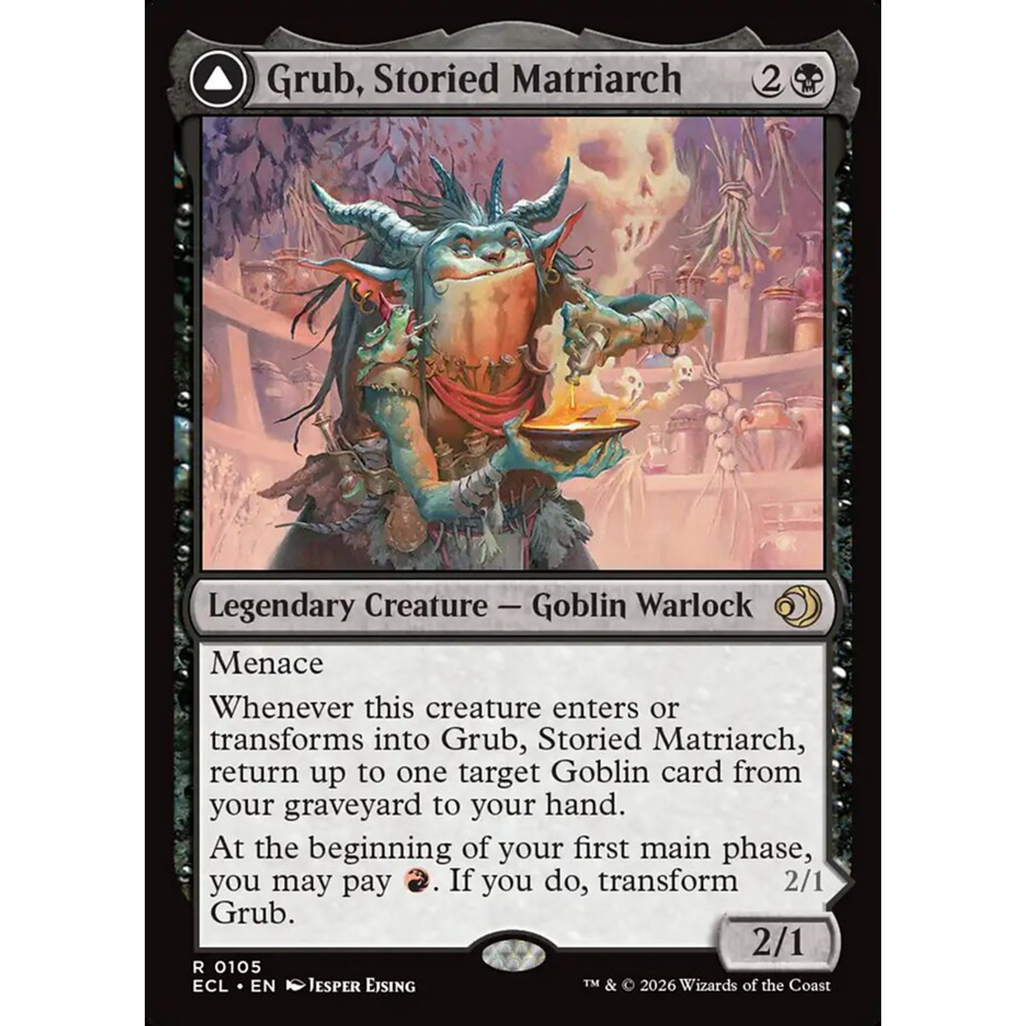 Grub, Storied Matriarch // Grub, Notorious Auntie (ECL 105) — Moore Collectables UK