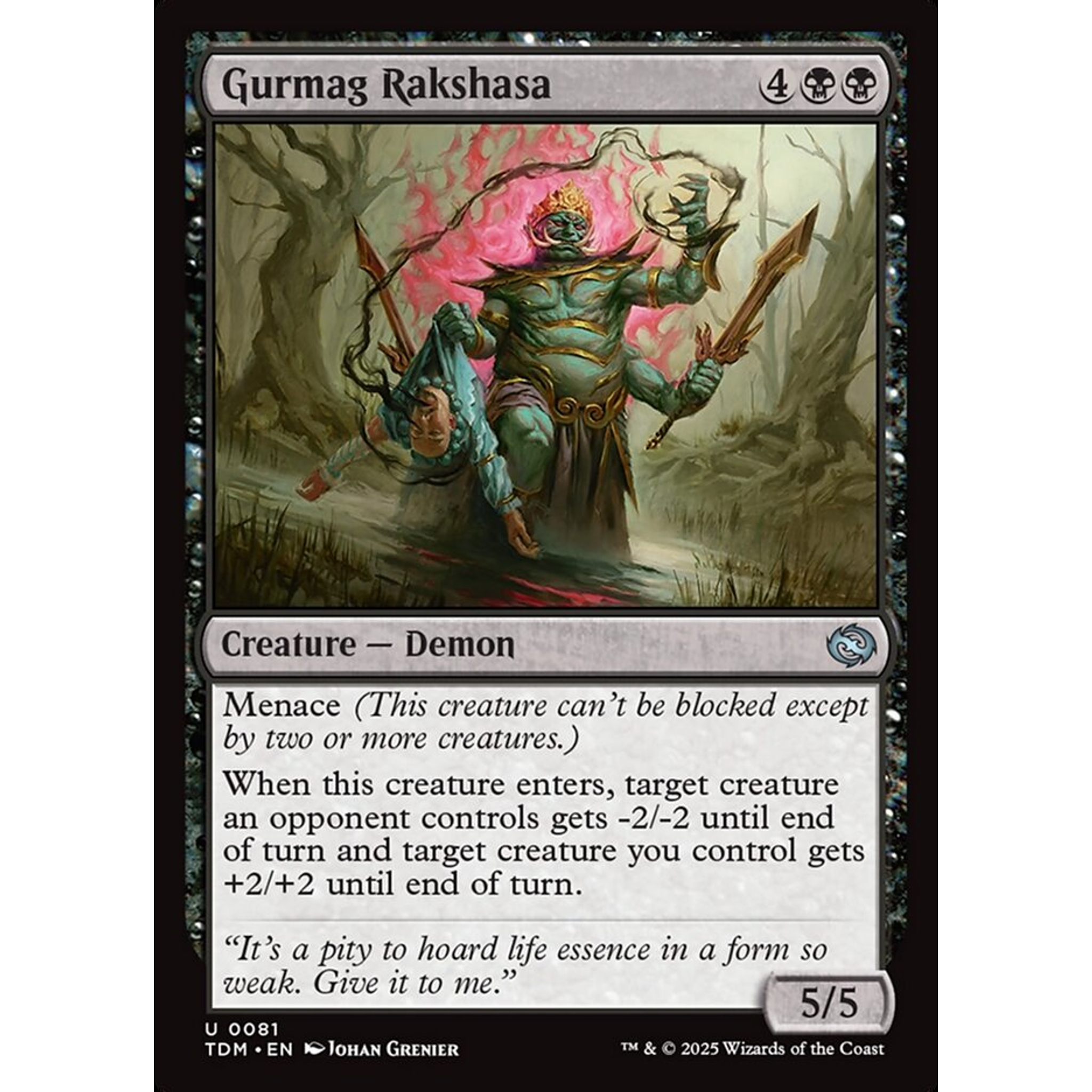 Gurmag Rakshasa (TDM 81) — Moore Collectables UK