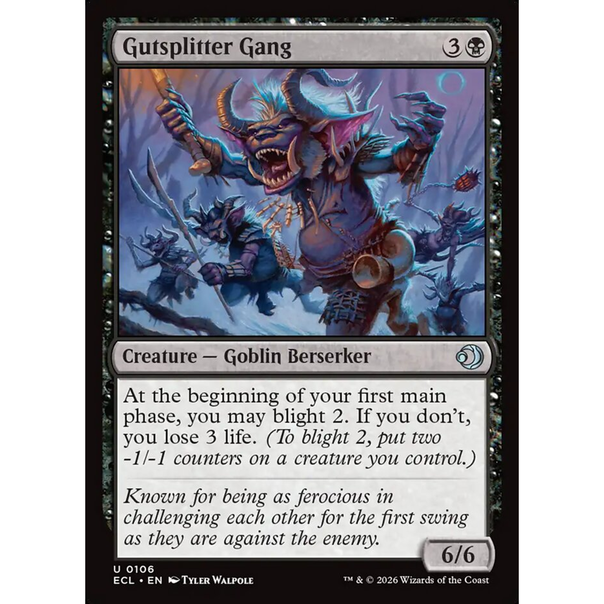 Gutsplitter Gang (ECL 106) — Moore Collectables UK