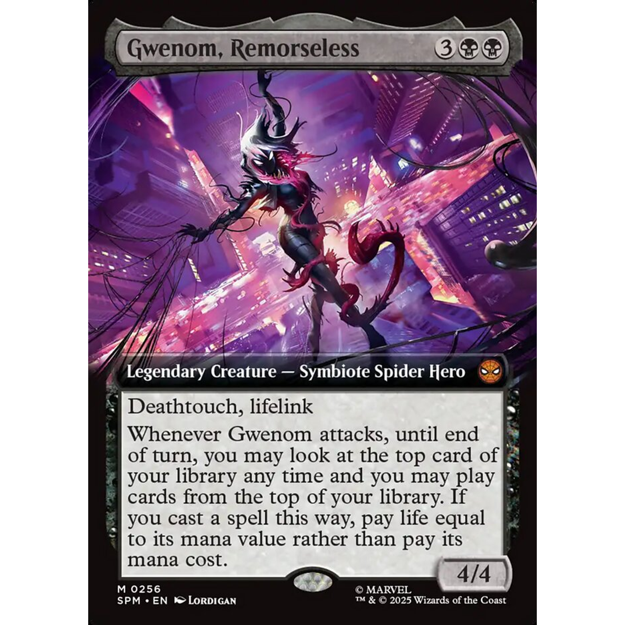 Gwenom, Remorseless (SPM 256) — Moore Collectables UK