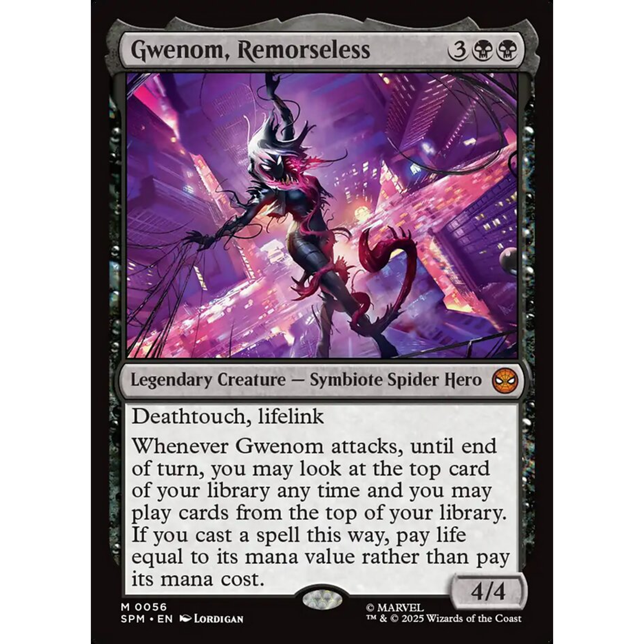 Gwenom, Remorseless (SPM 56) — Moore Collectables UK