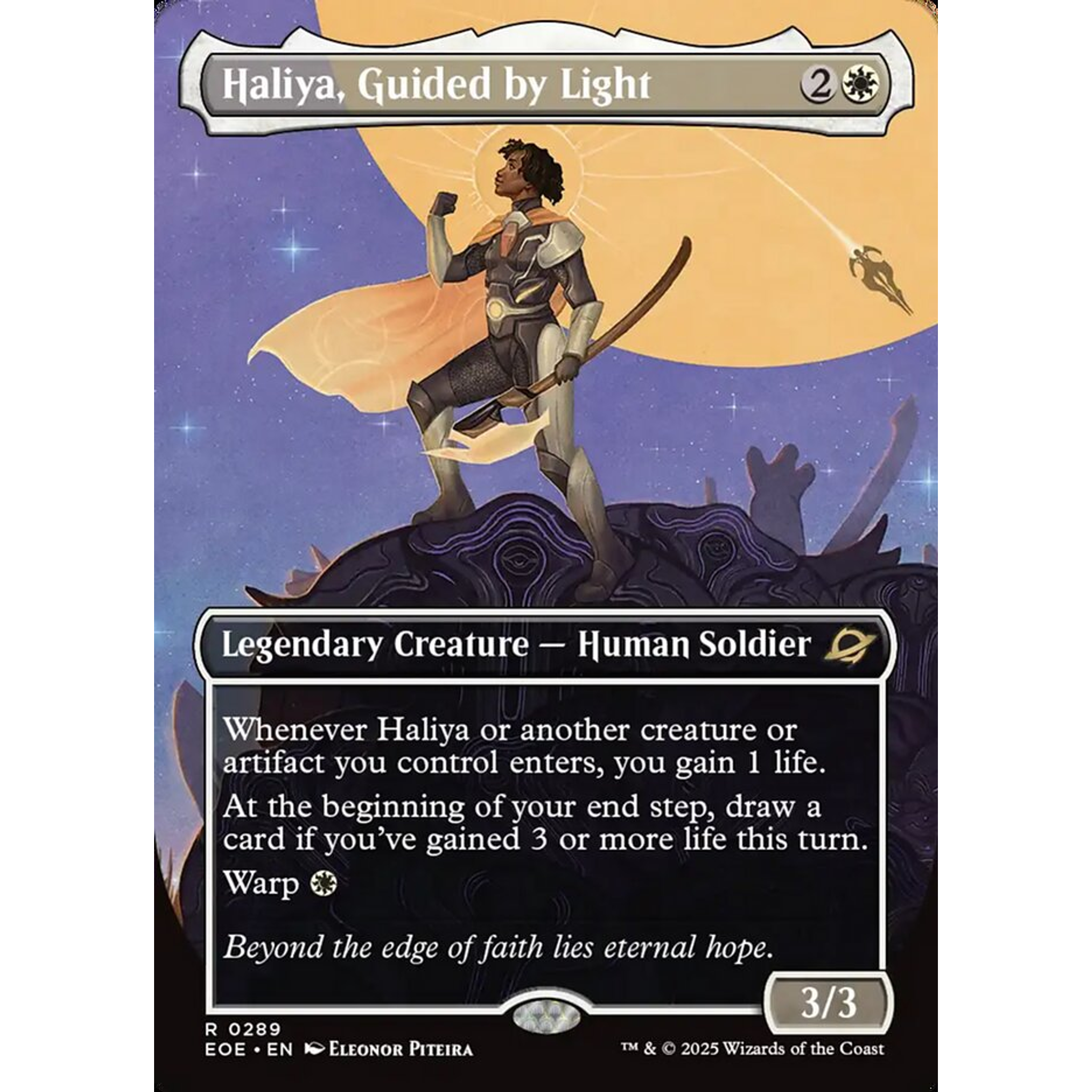 Haliya, Guided by Light (EOE 289) — Moore Collectables UK