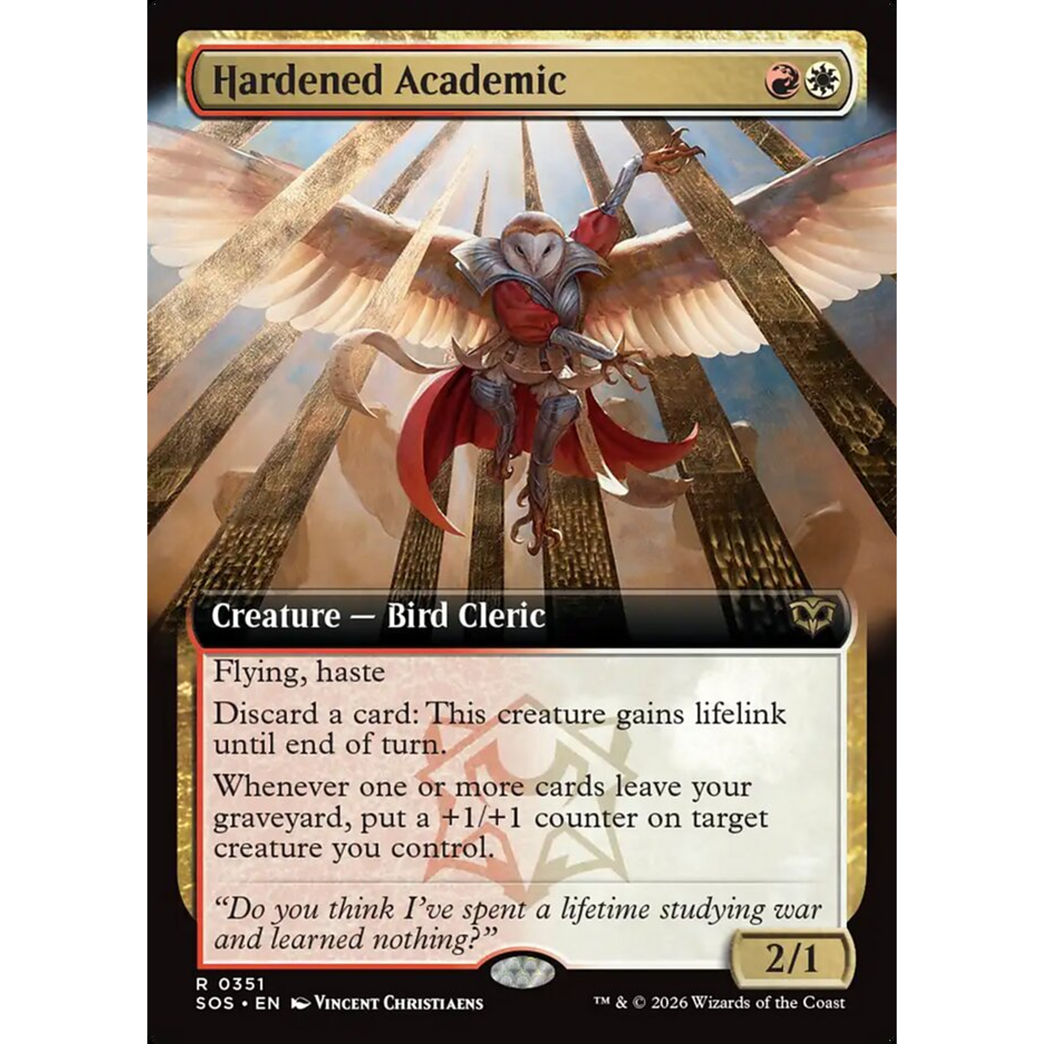 Hardened Academic (SOS 351) — Moore Collectables UK