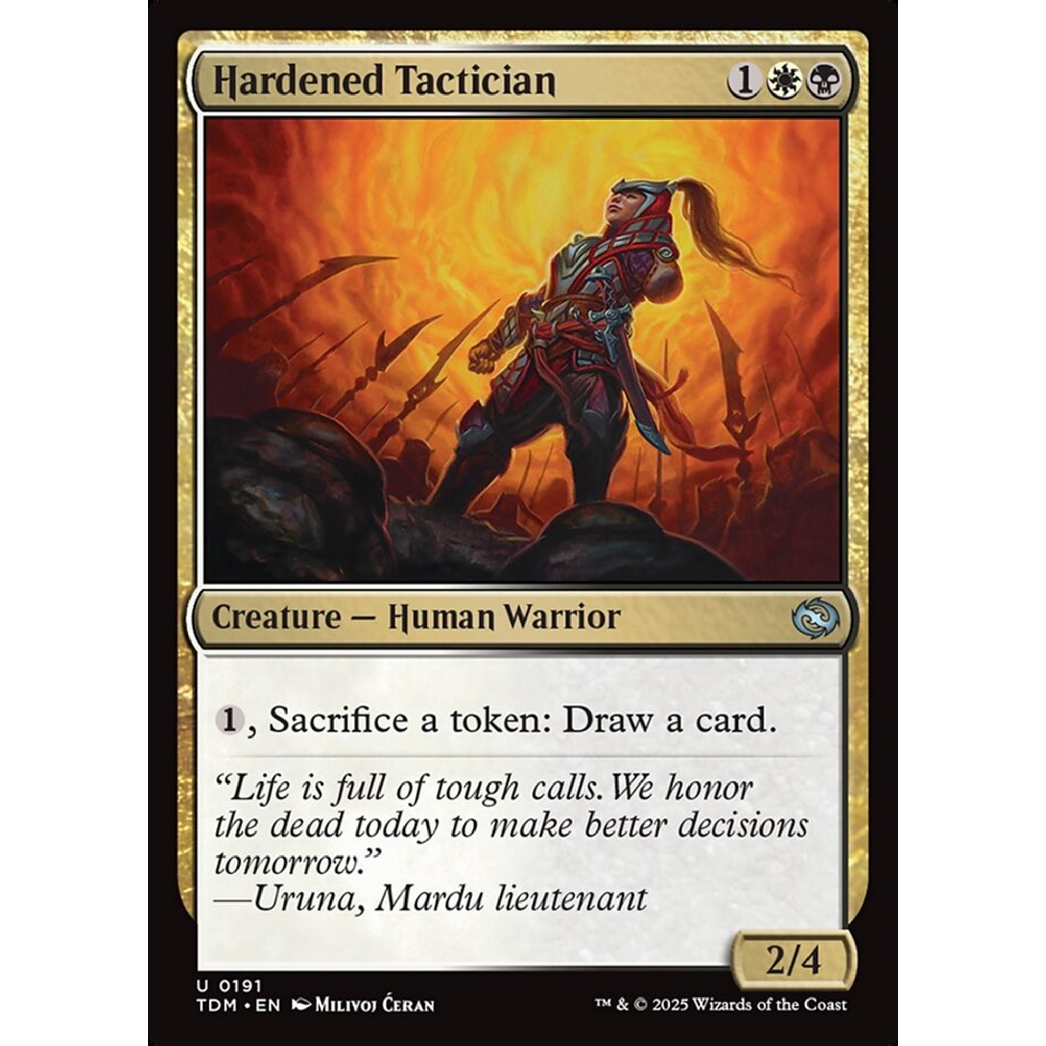 Hardened Tactician (TDM 191) — Moore Collectables UK