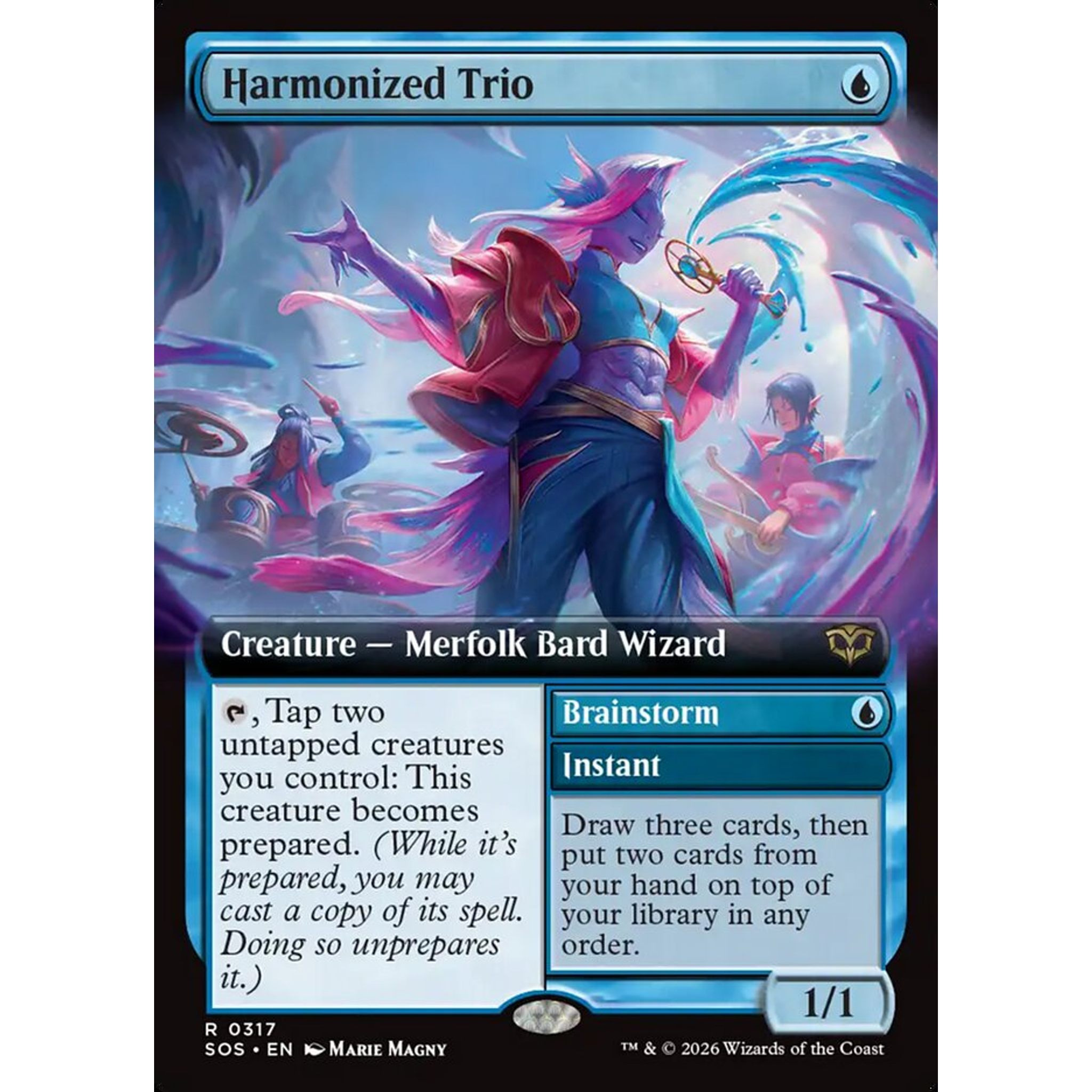 Harmonized Trio // Brainstorm (SOS 317) — Moore Collectables UK