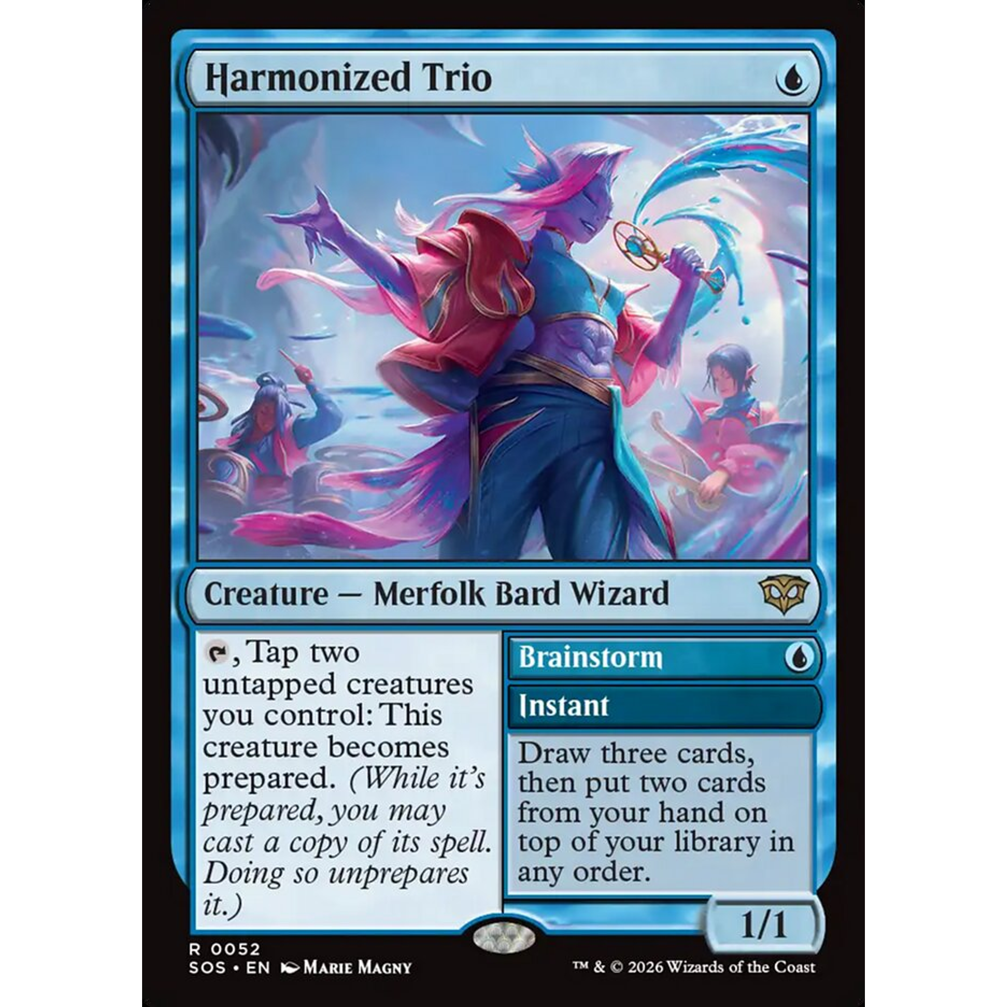 Harmonized Trio // Brainstorm (SOS 52) — Moore Collectables UK