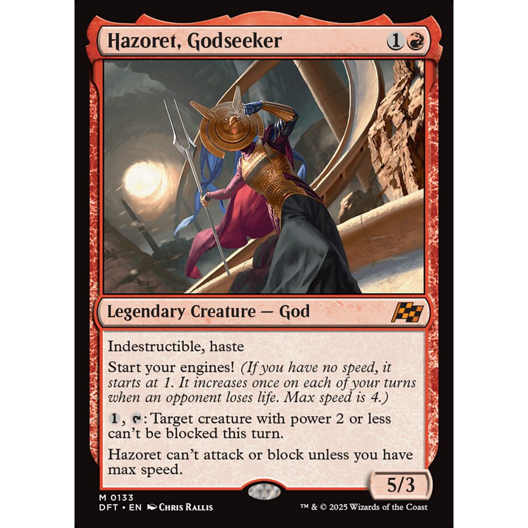 Hazoret, Godseeker (DFT 133) — Moore Collectables UK