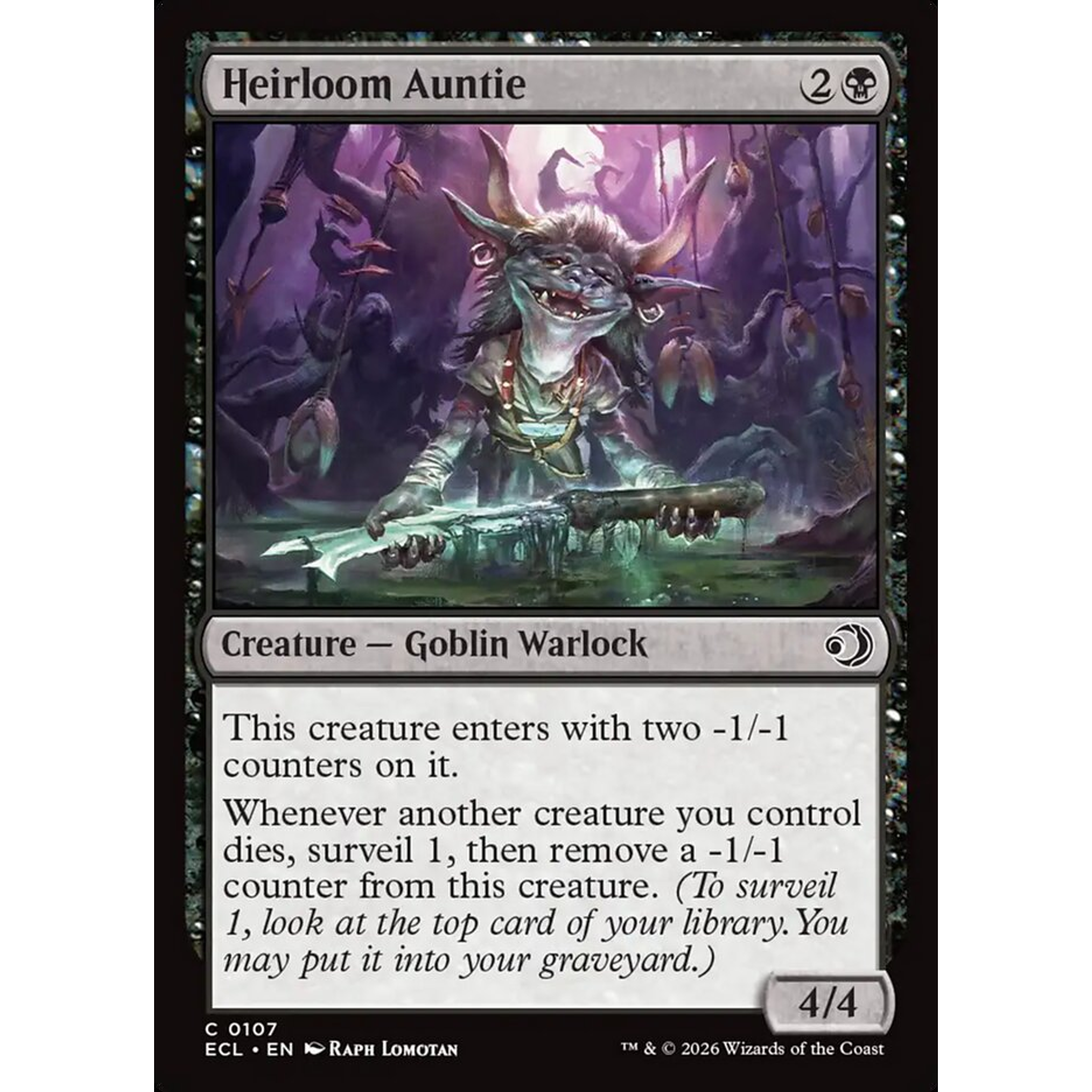 Heirloom Auntie (ECL 107) — Moore Collectables UK