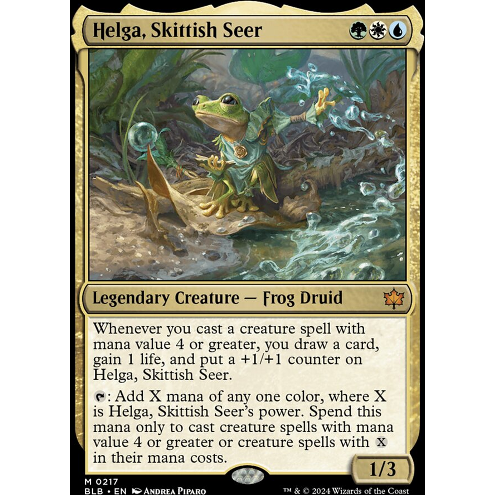 Helga, Skittish Seer — Moore Collectables UK