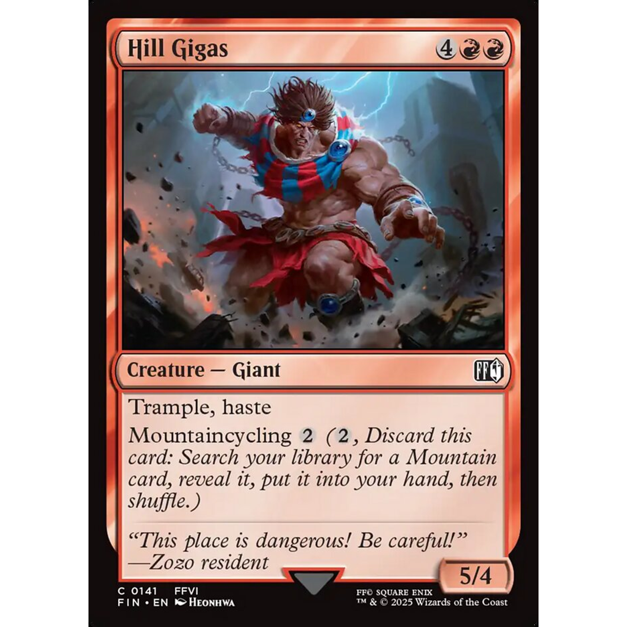 Hill Gigas (FIN 141) — Moore Collectables UK