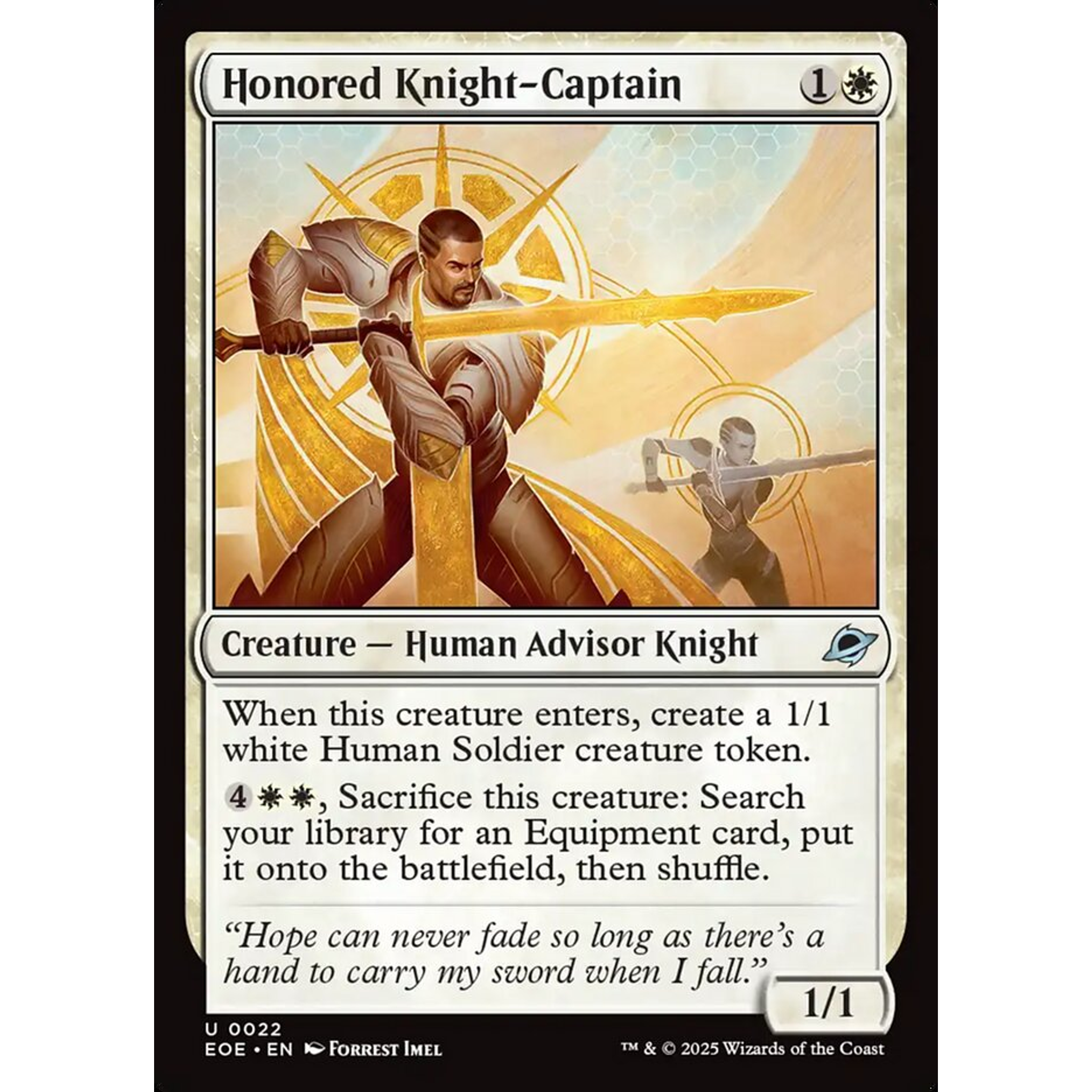 Honored Knight-Captain (EOE 22) — Moore Collectables UK